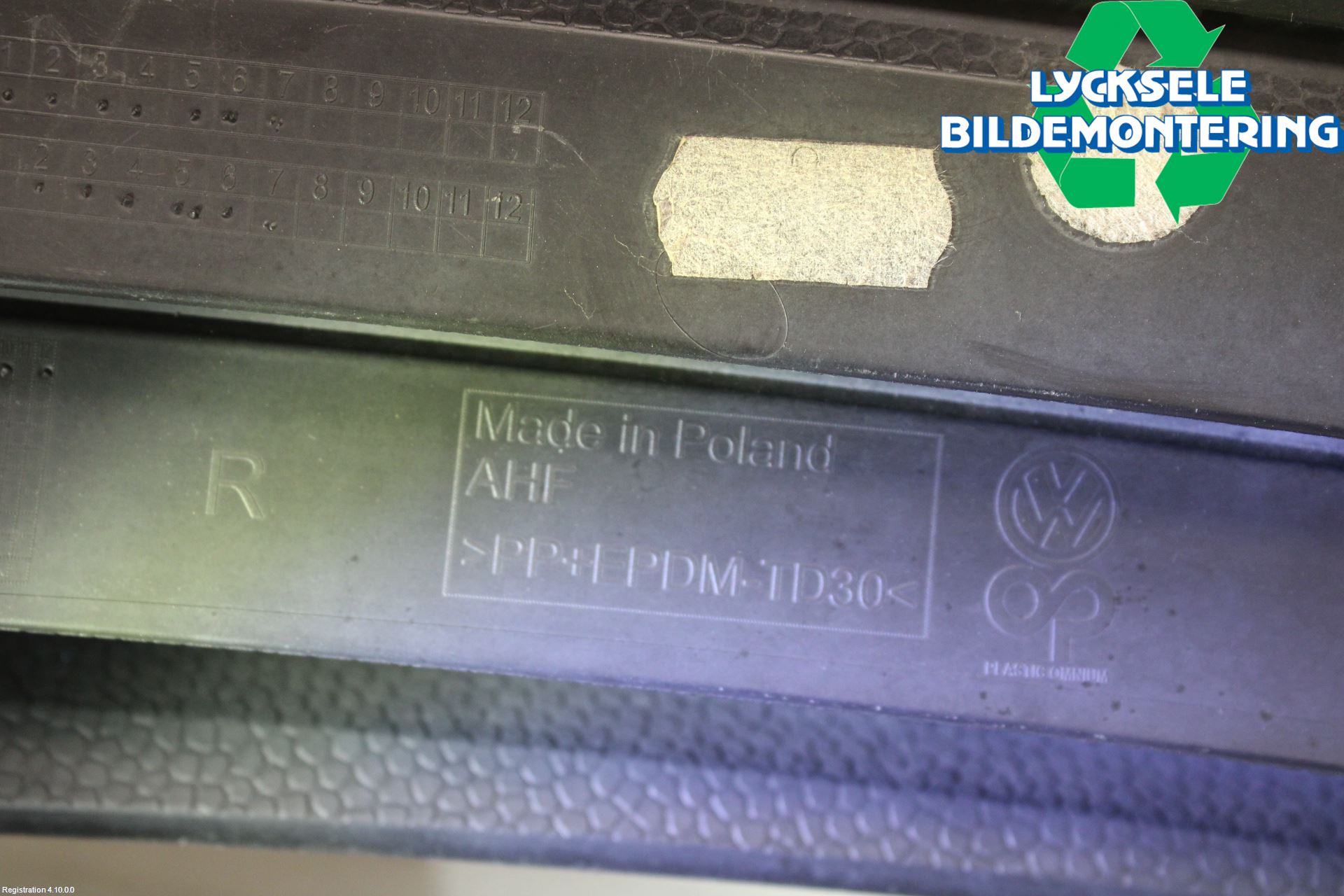 Volkswagen VW CADDY 16-20 Dimljussarg Fram