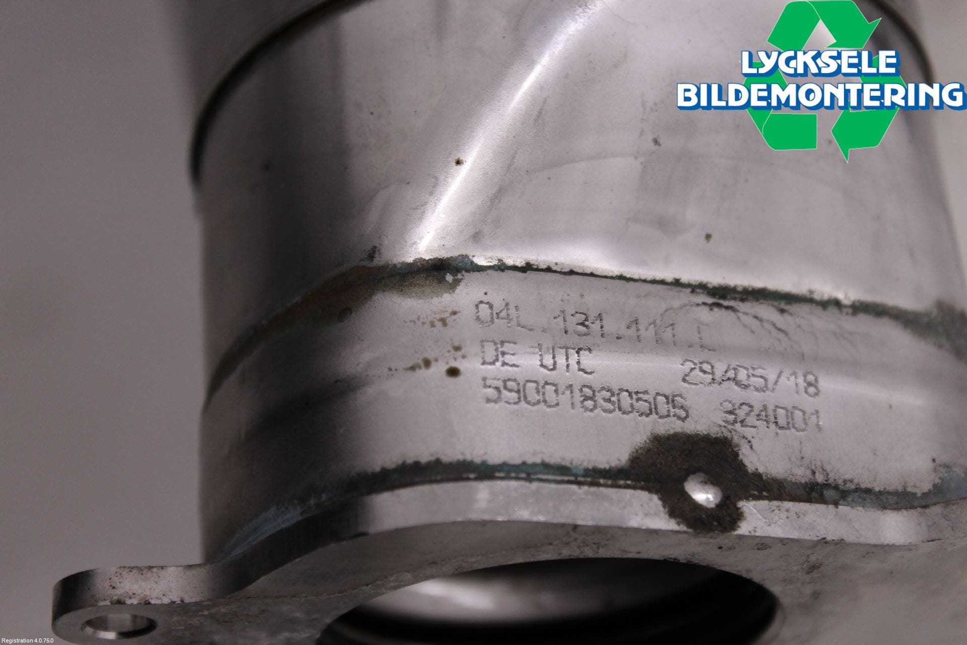 Volkswagen VW TIGUAN 16-24 Laddluft-Intercoolerrör