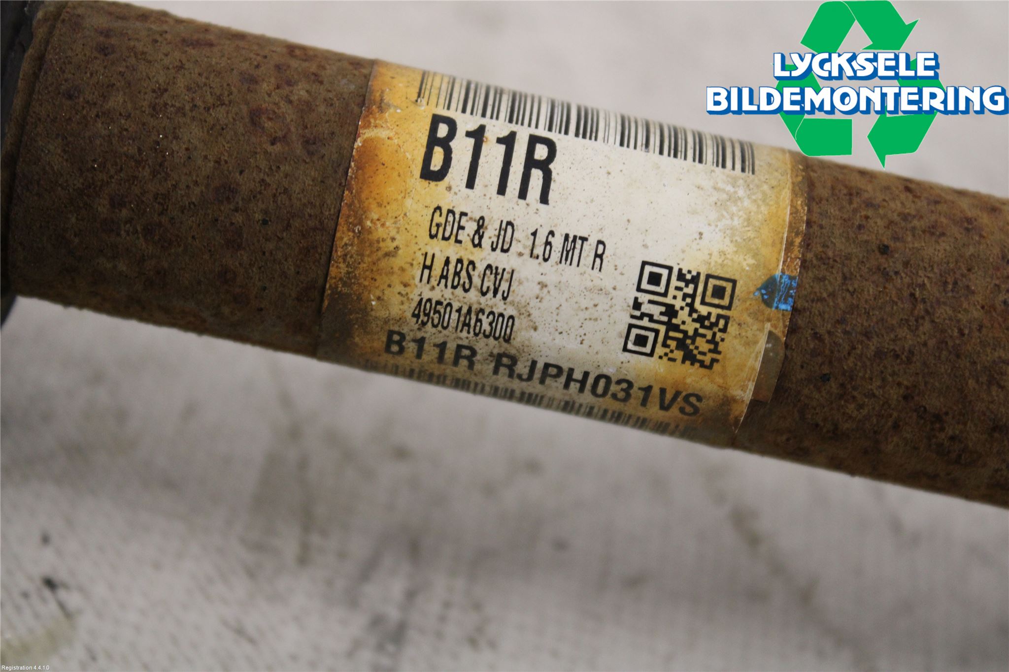 Kia CEED 12-18 Drivaxel Fram Höger