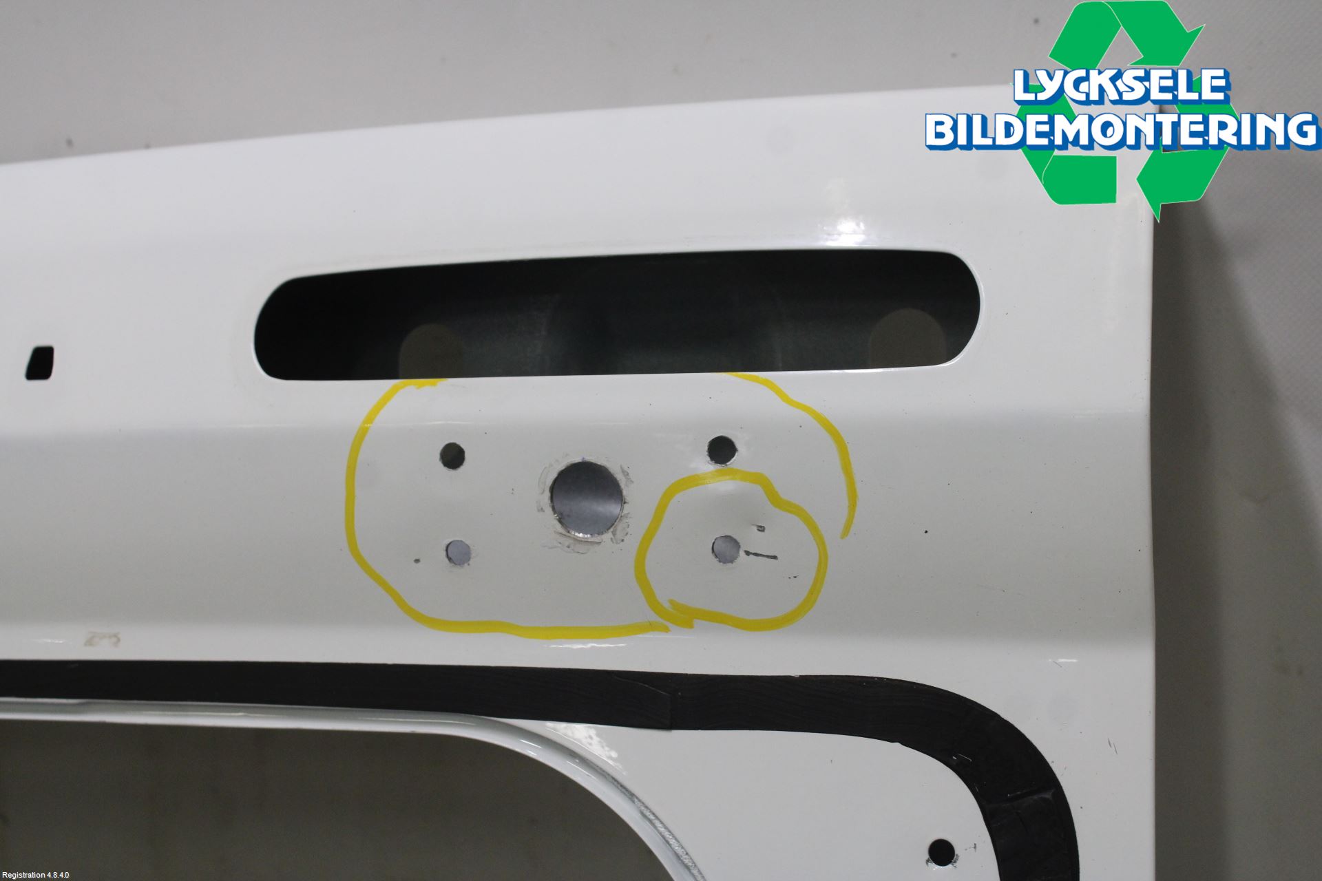 Opel COMBO D 12-18 Dörr Bak Van-Skåp Vänster