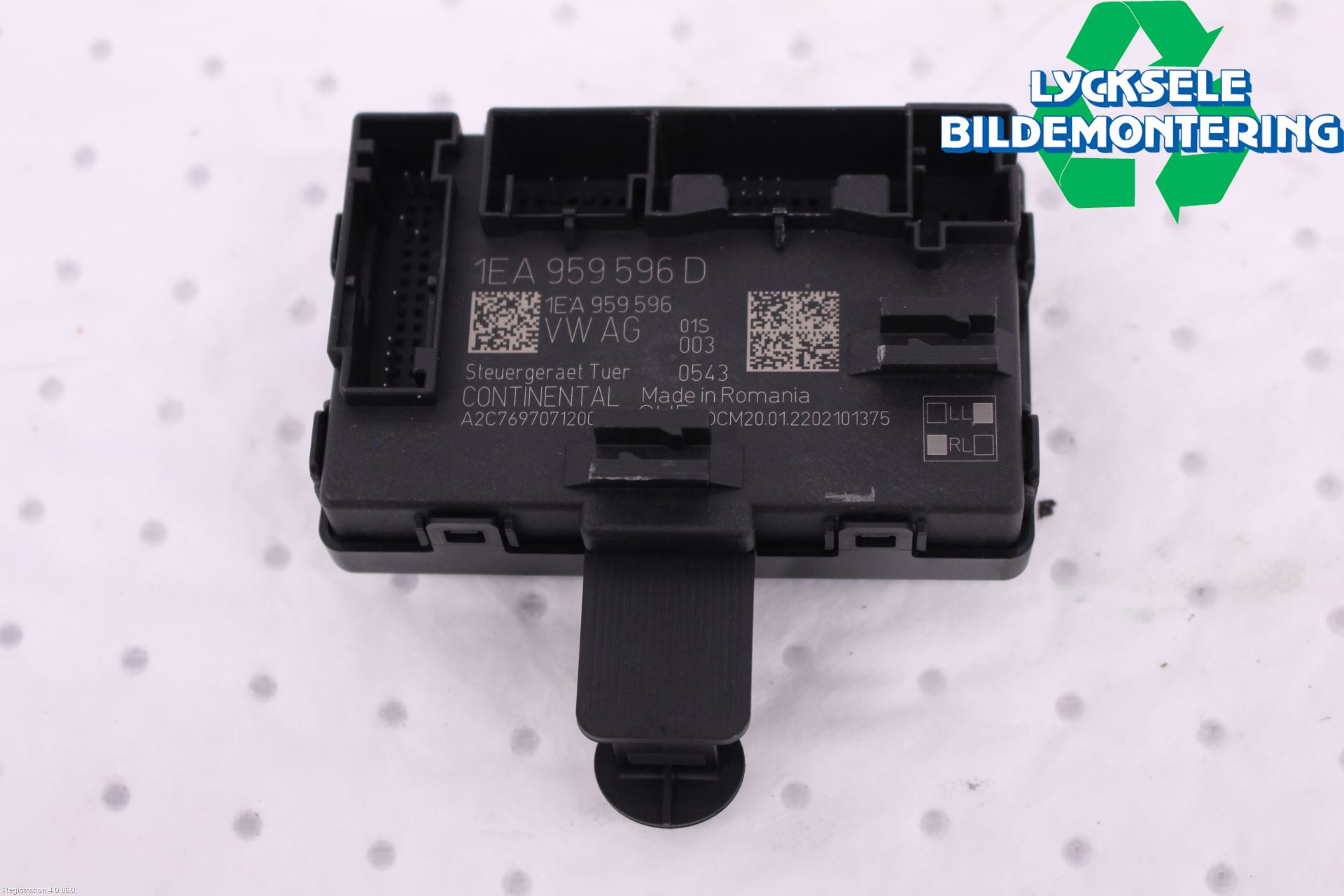 Volkswagen VW ID.4 21- Styrenhet Dörr