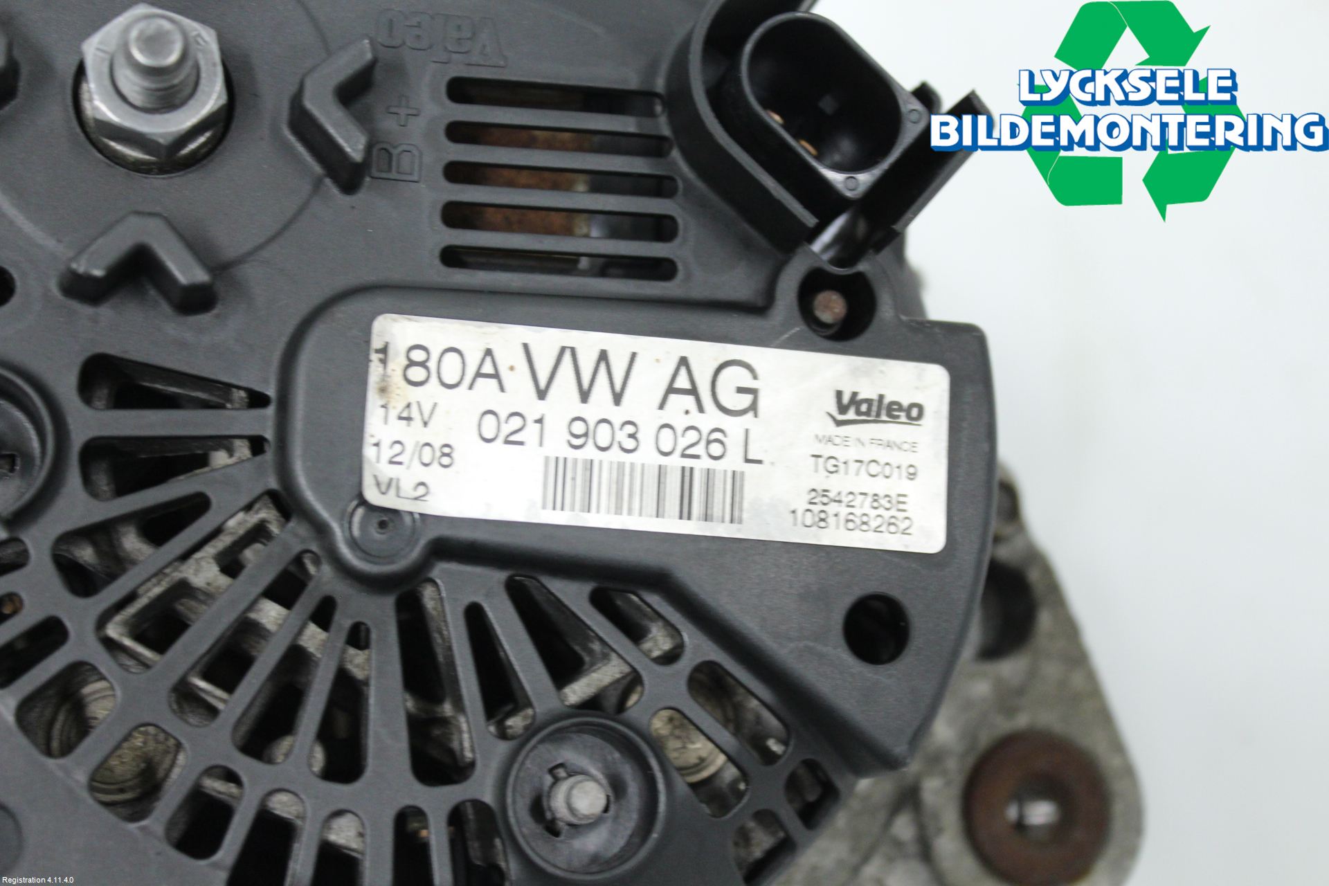 Volkswagen VW PASSAT 05-11 Generator