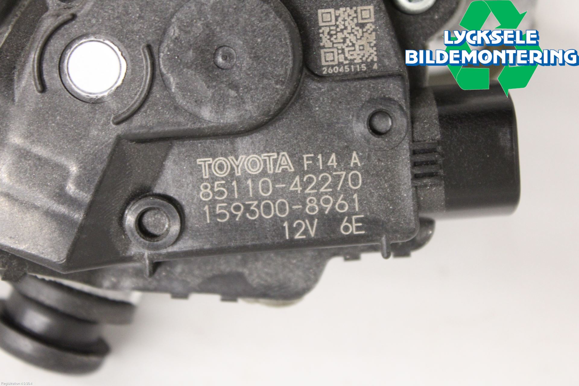 Toyota RAV4 19- Torkarmotor Vindruta