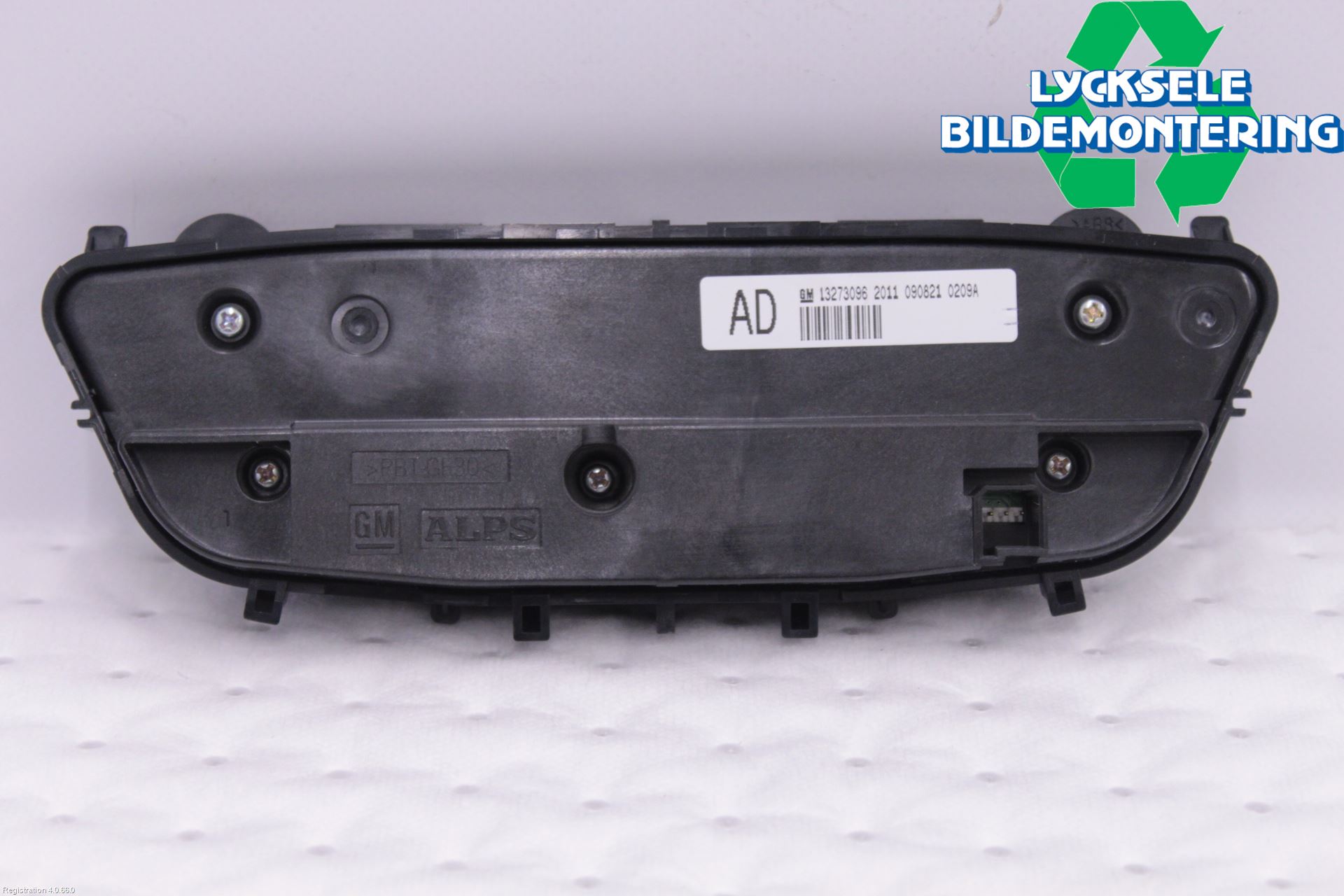 Opel INSIGNIA 09-16 Ac Styrenhet Ac Manöveren
