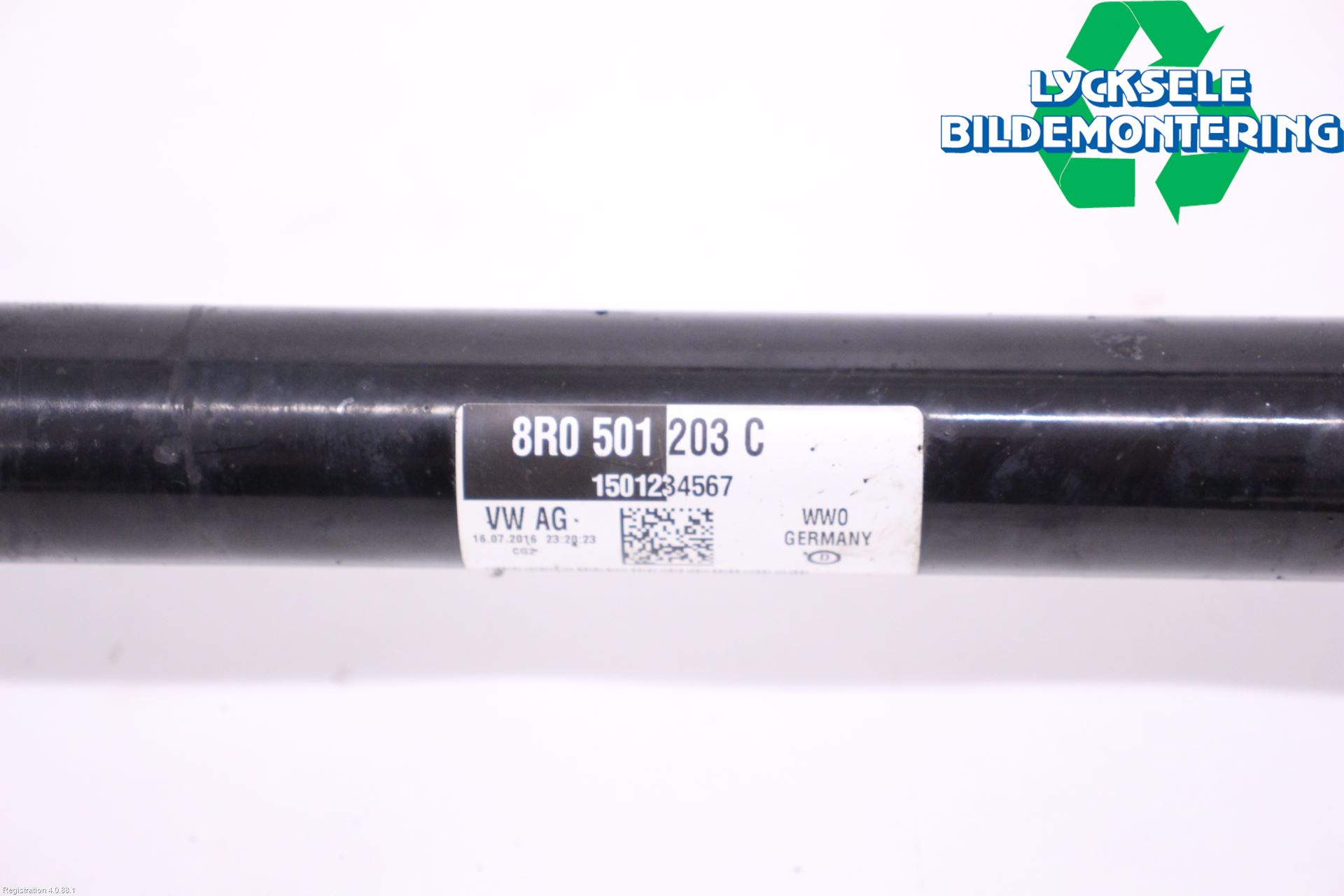 Audi A6 ALLROAD 12-18 Drivaxel Bak Vänster
