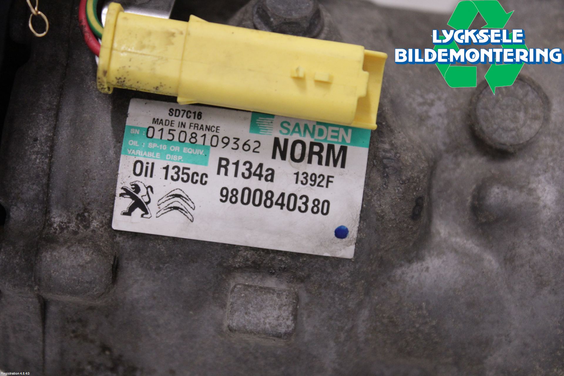 Citroen C5 08-17 Ac Kompressor