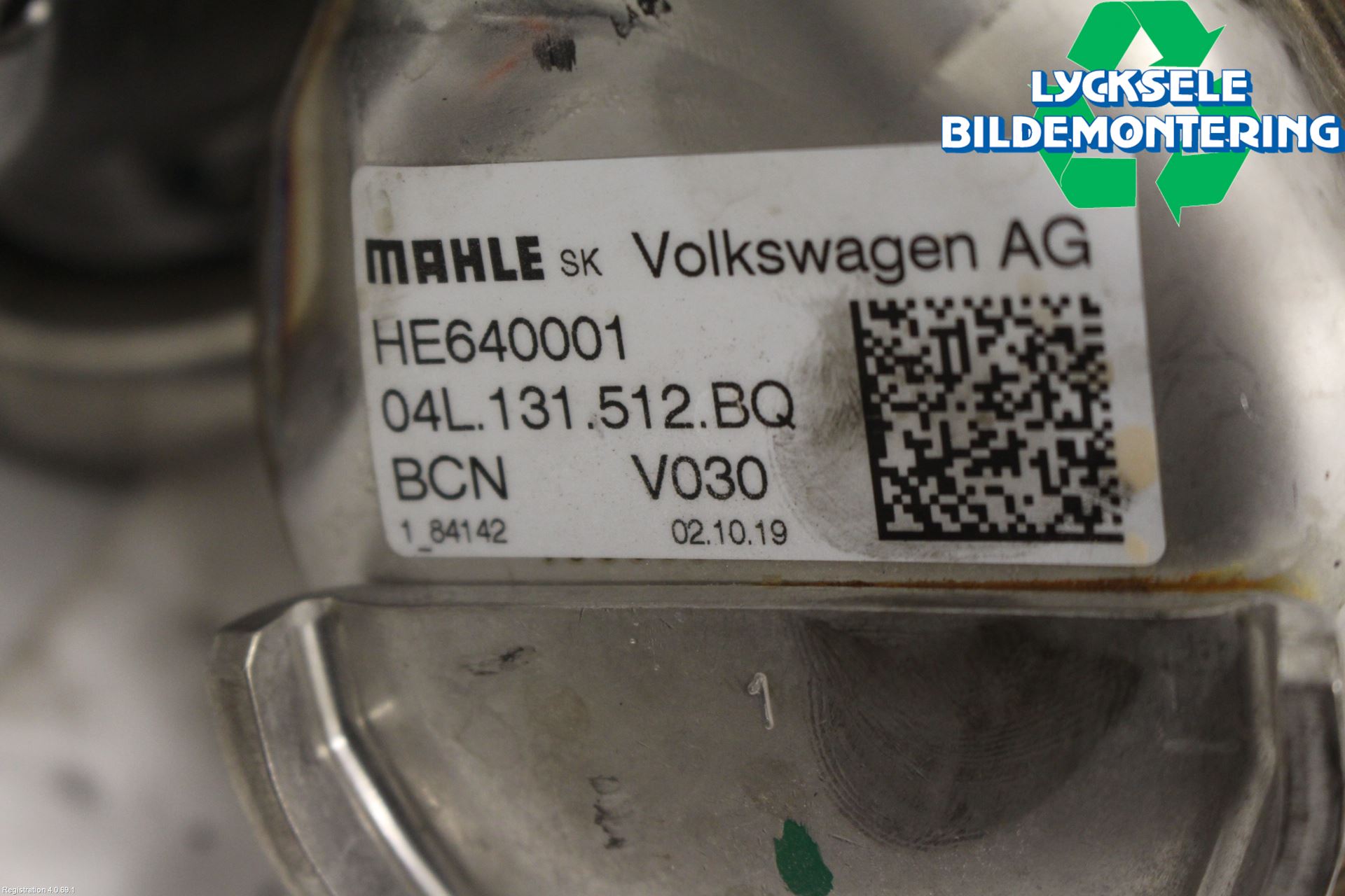 Volkswagen VW TIGUAN 16-24 Avgaskylare