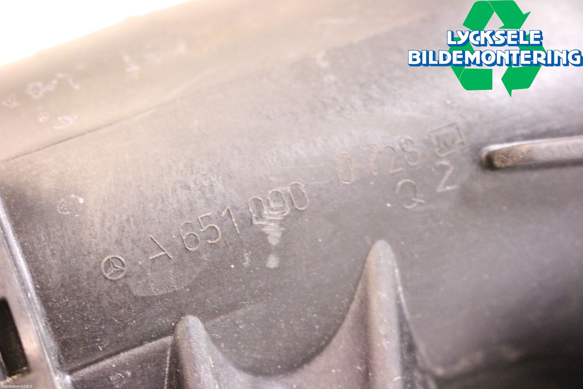 Mercedes-Benz MB C-KLASS (W205) 14-21 Laddluft-Intercoolerrör