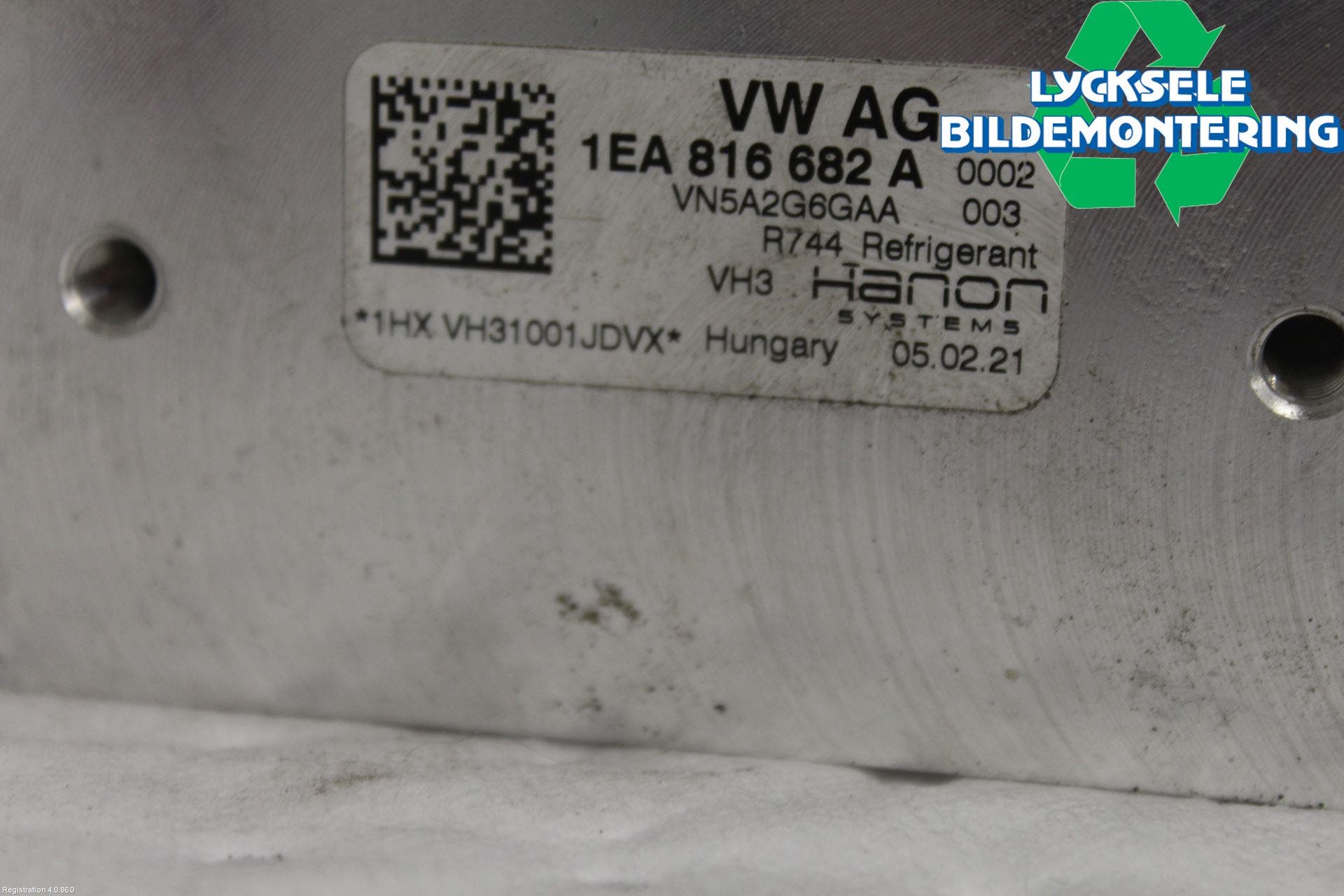 Volkswagen VW ID.3 21- Ac Expansionsventil