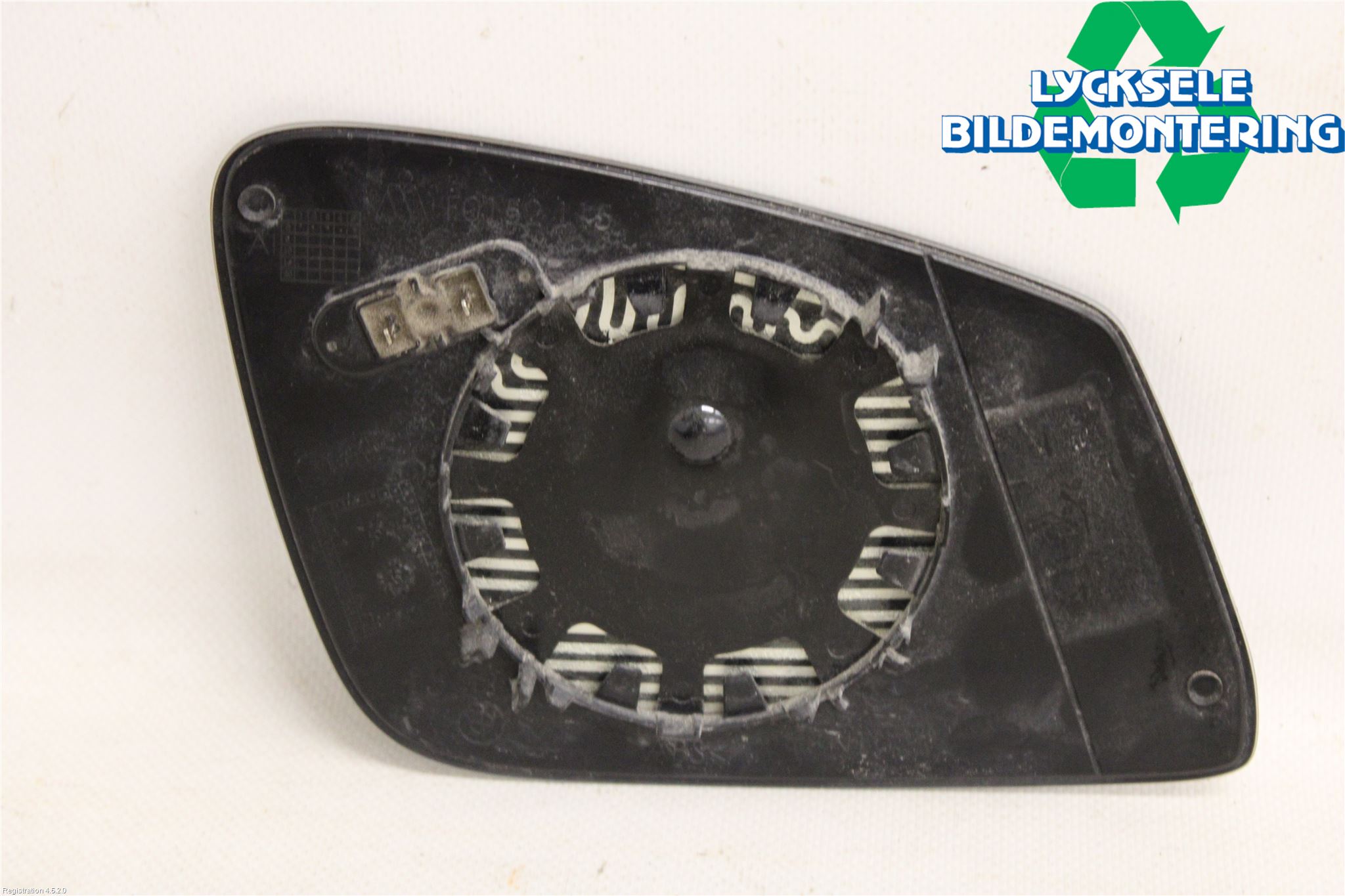 BMW 5 F10/F11/F18 09-17 Spegelglas Vä