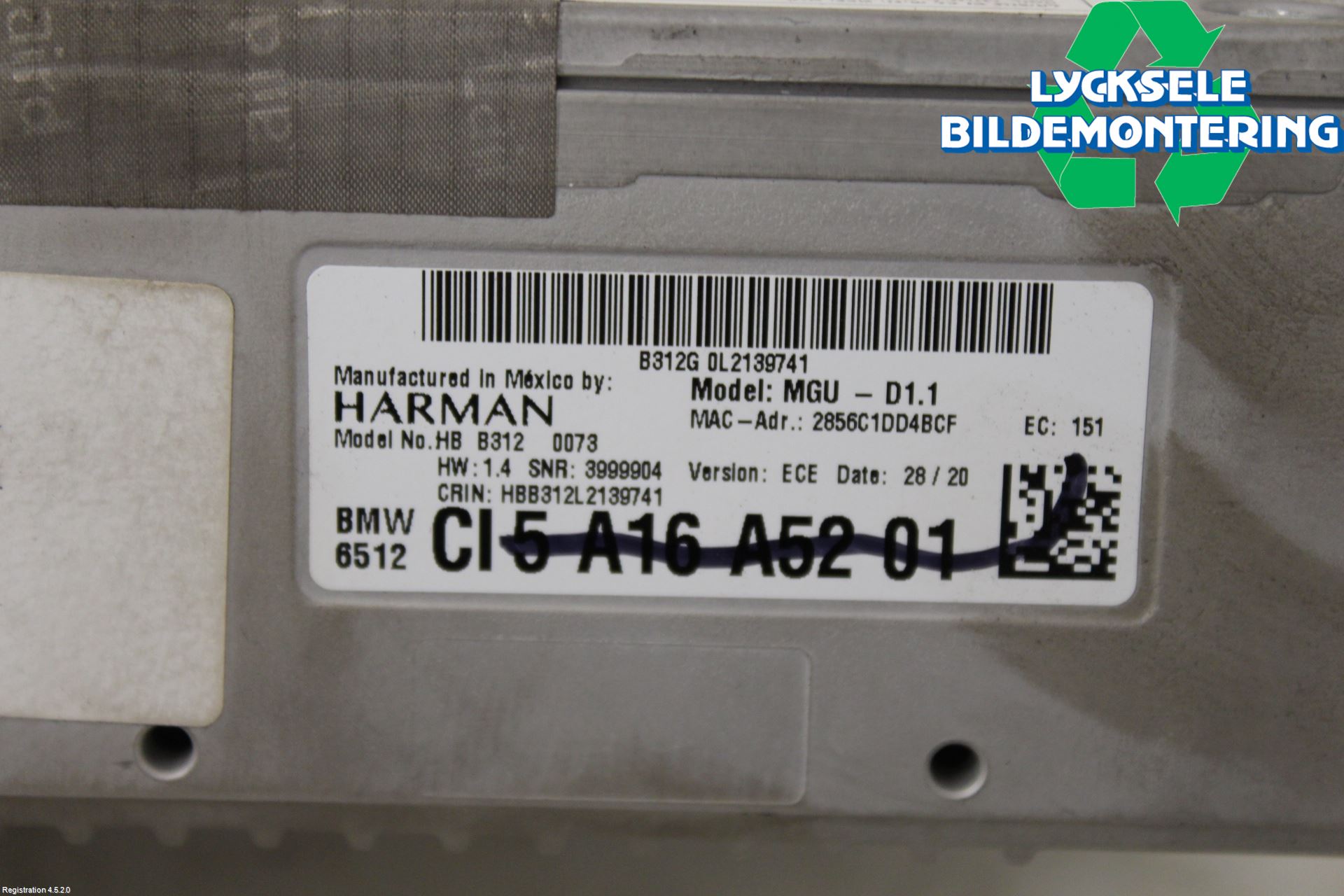 BMW X7 G07 19- Gps Navigator