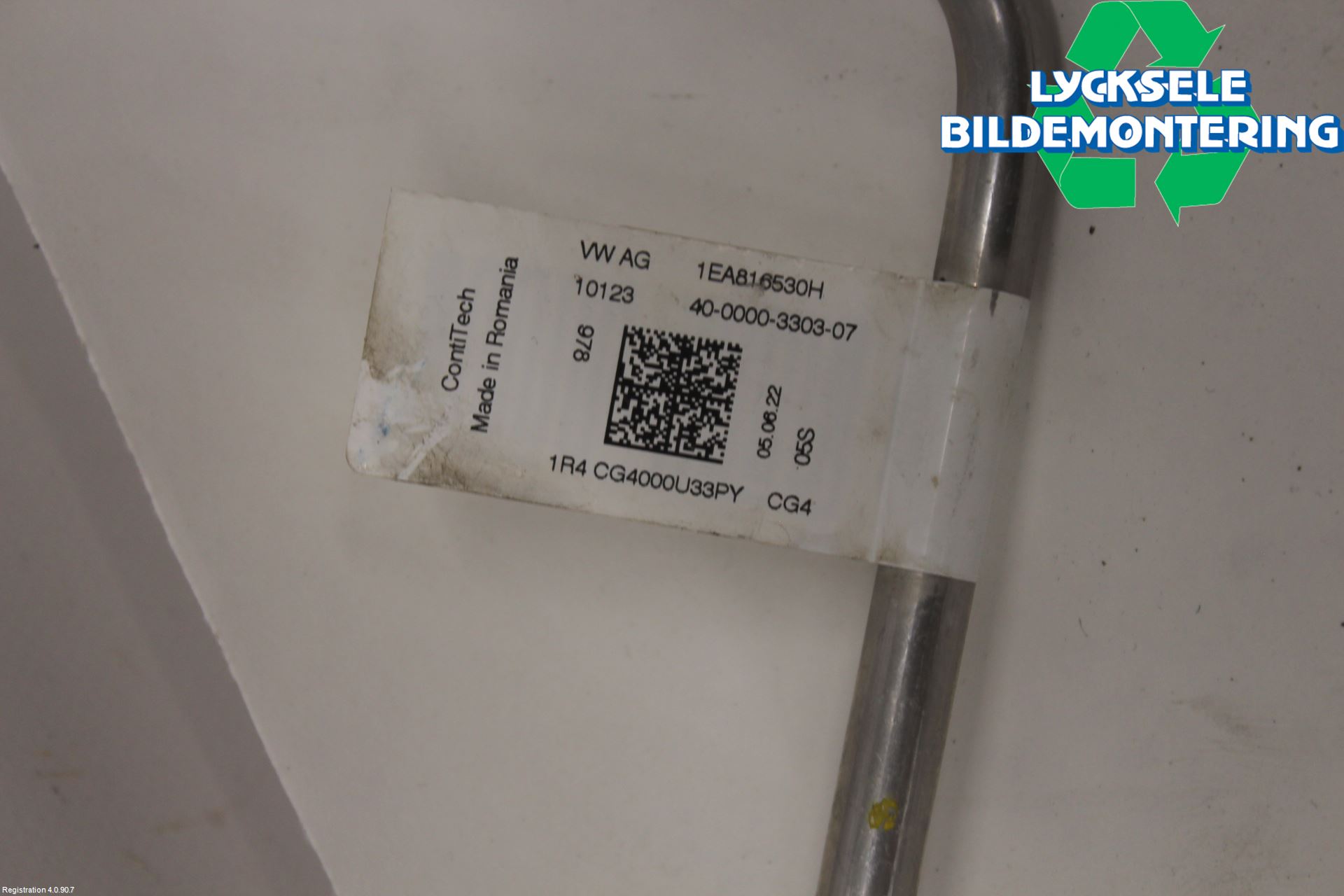 Volkswagen VW ID.4 21- Ac Slang-Rör