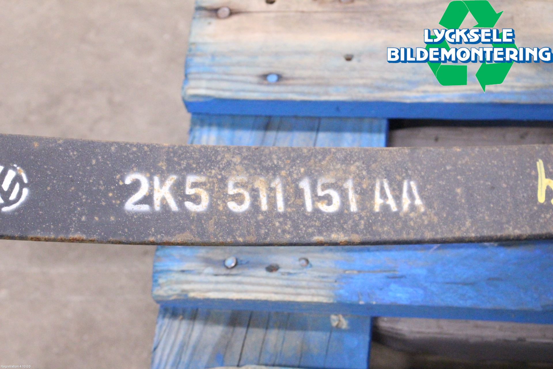 Volkswagen VW CADDY 11-15 Fjäder Bak Blad