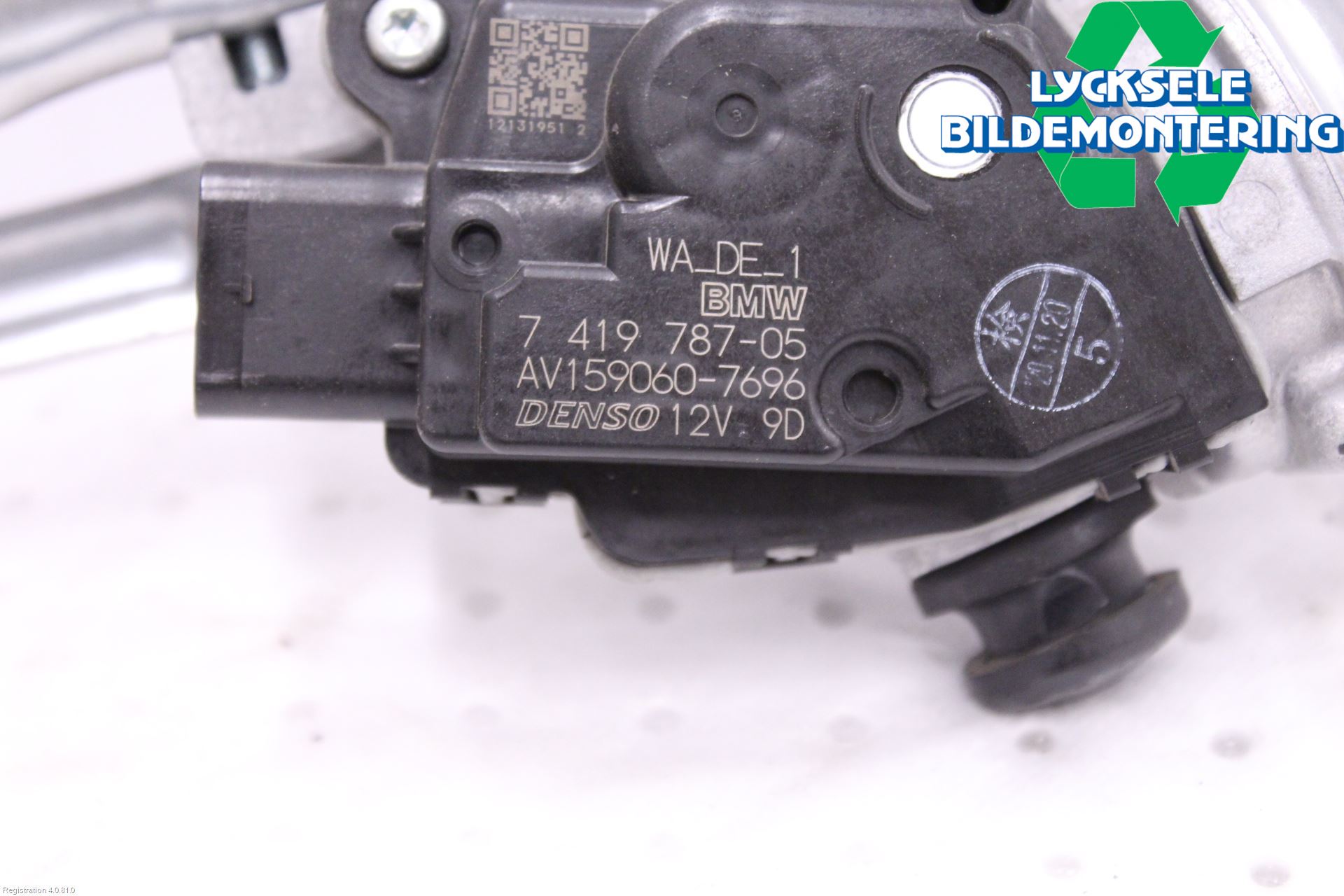 Mini ONE/COOPER 5DR F55 14-24 Torkarmekanism Vindruta