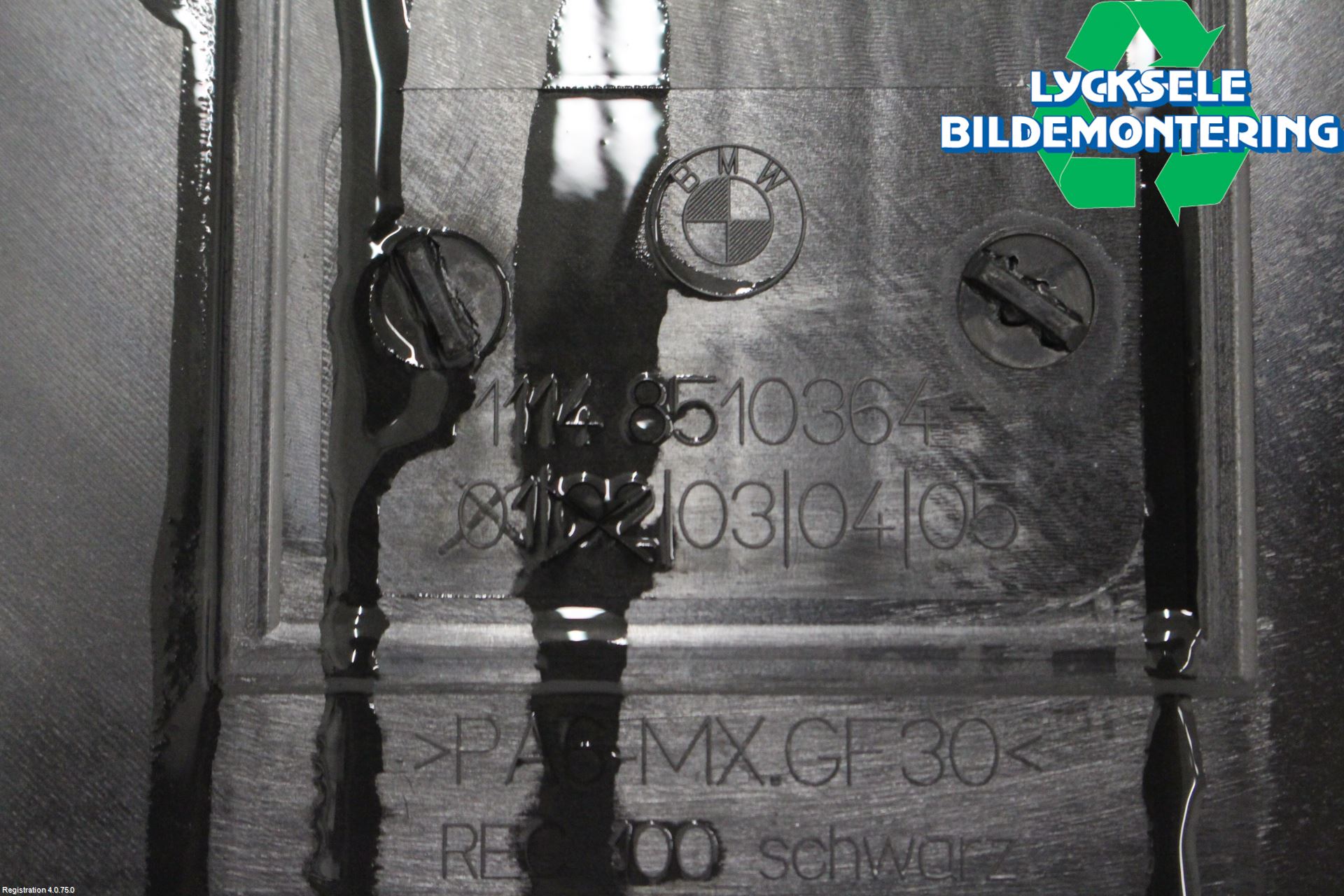 BMW X1 E84 10-15 Motorkåpa