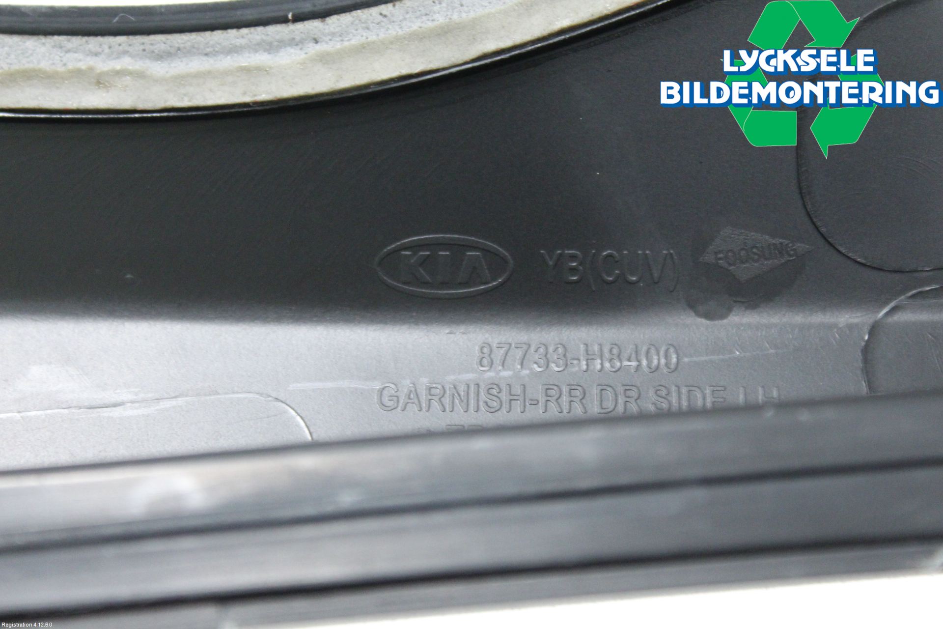 Kia STONIC 18->> Dörr Dekorlist Bak Vä