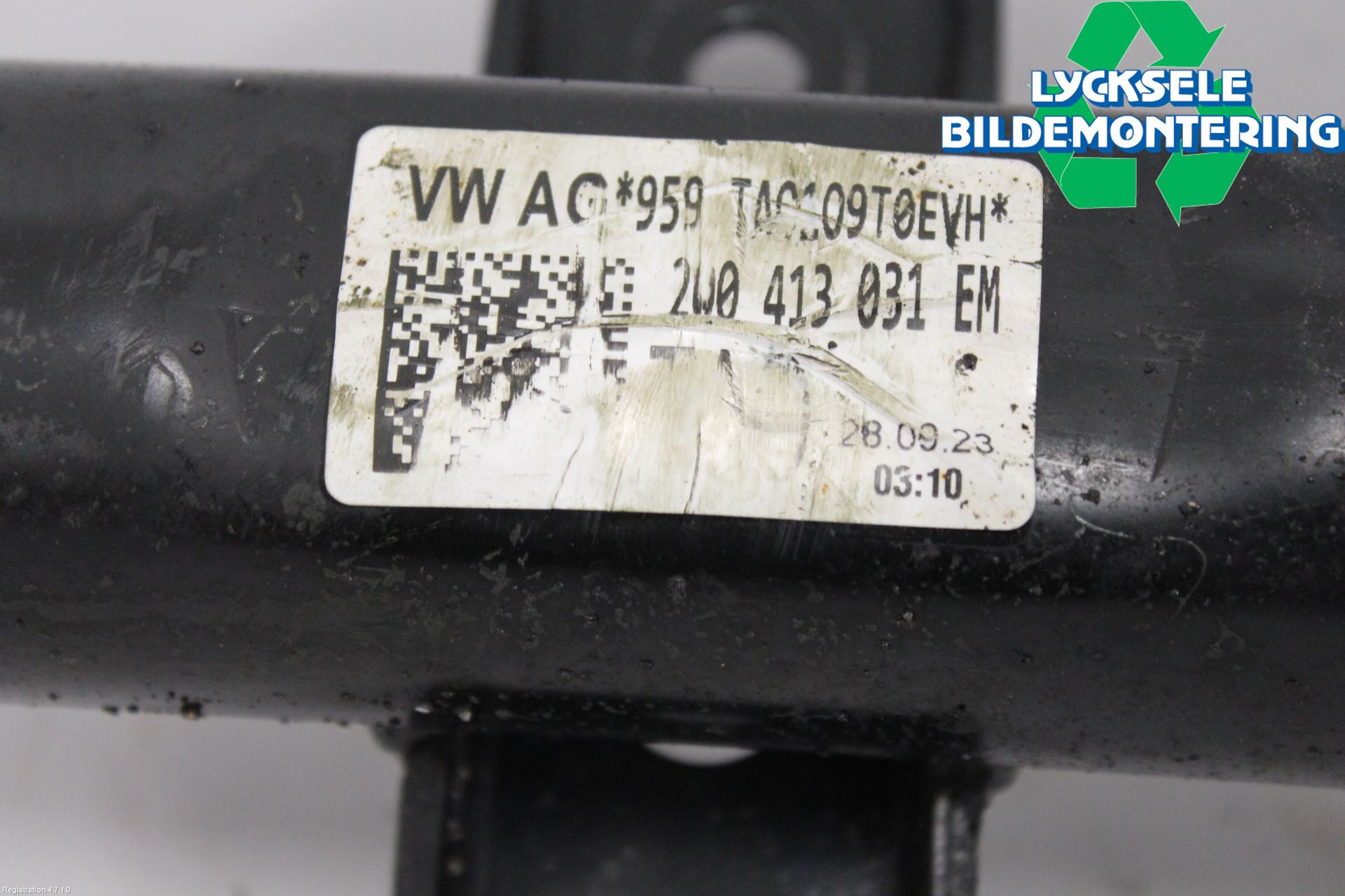 Volkswagen VW TAIGO 22- Fjäderben Fram Vänster