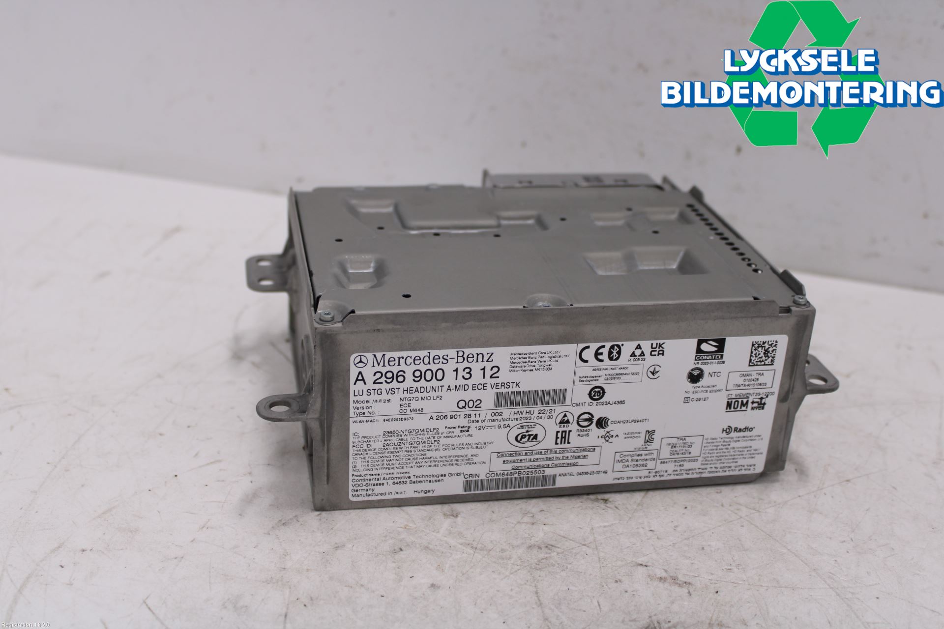 Mercedes-Benz MB C-KLASS (W206) 21- Styrenhet Multimedia