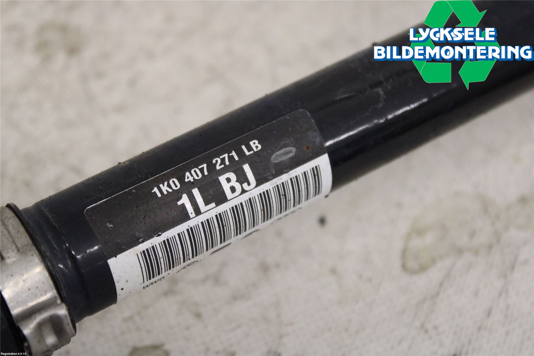 Volkswagen VW CADDY 11-15 Drivaxel Fram Vänster