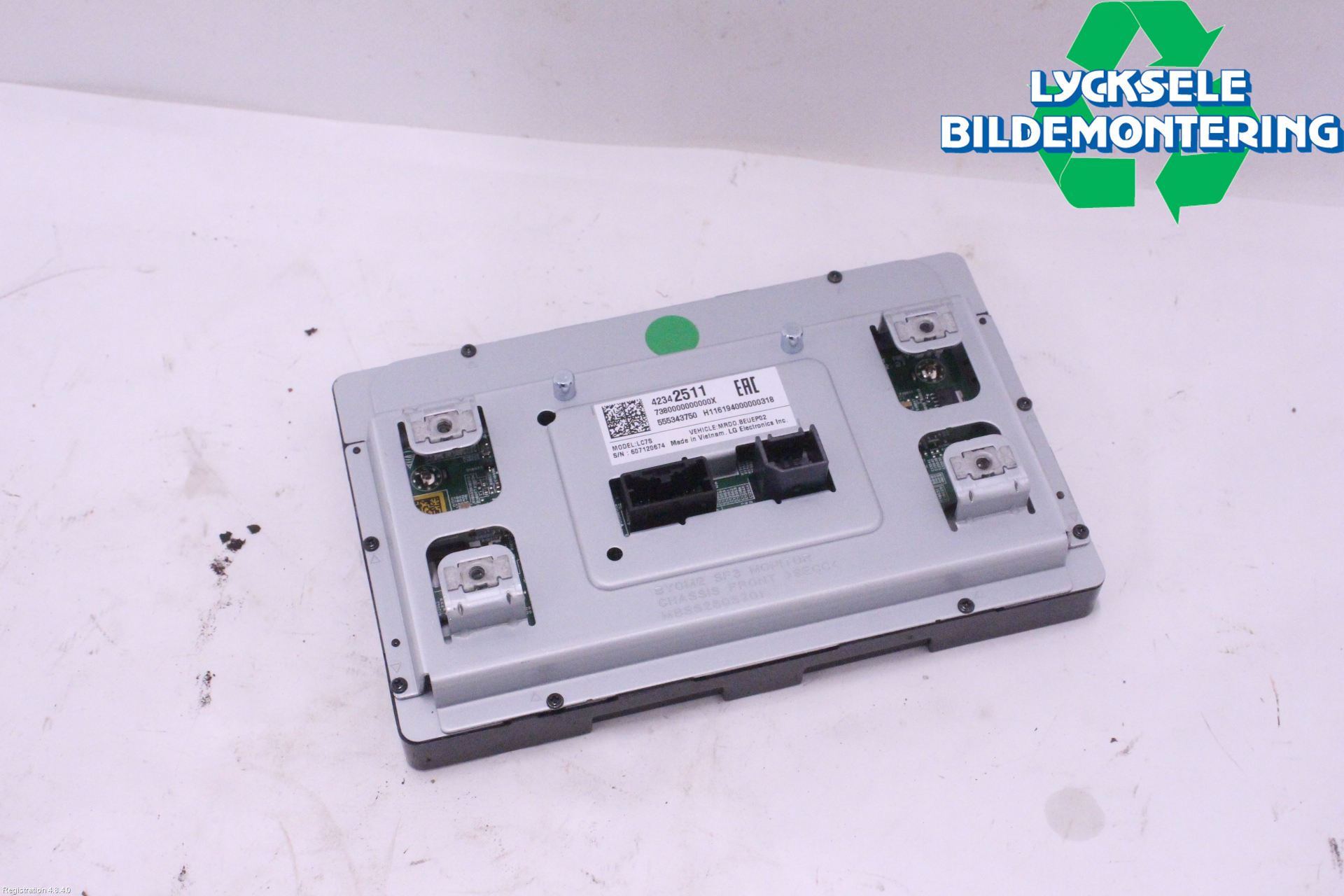 Opel ASTRA K 16-22 Bildskärm