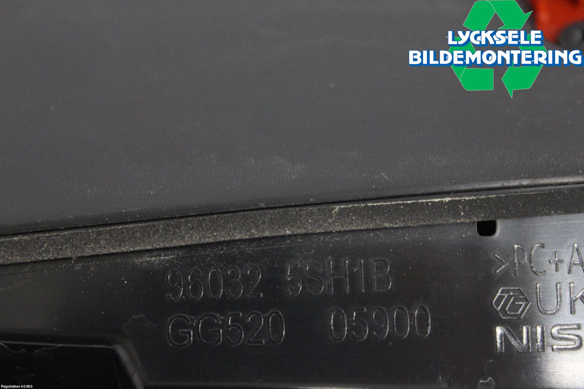 Nissan LEAF 18- Spoiler Baklucka