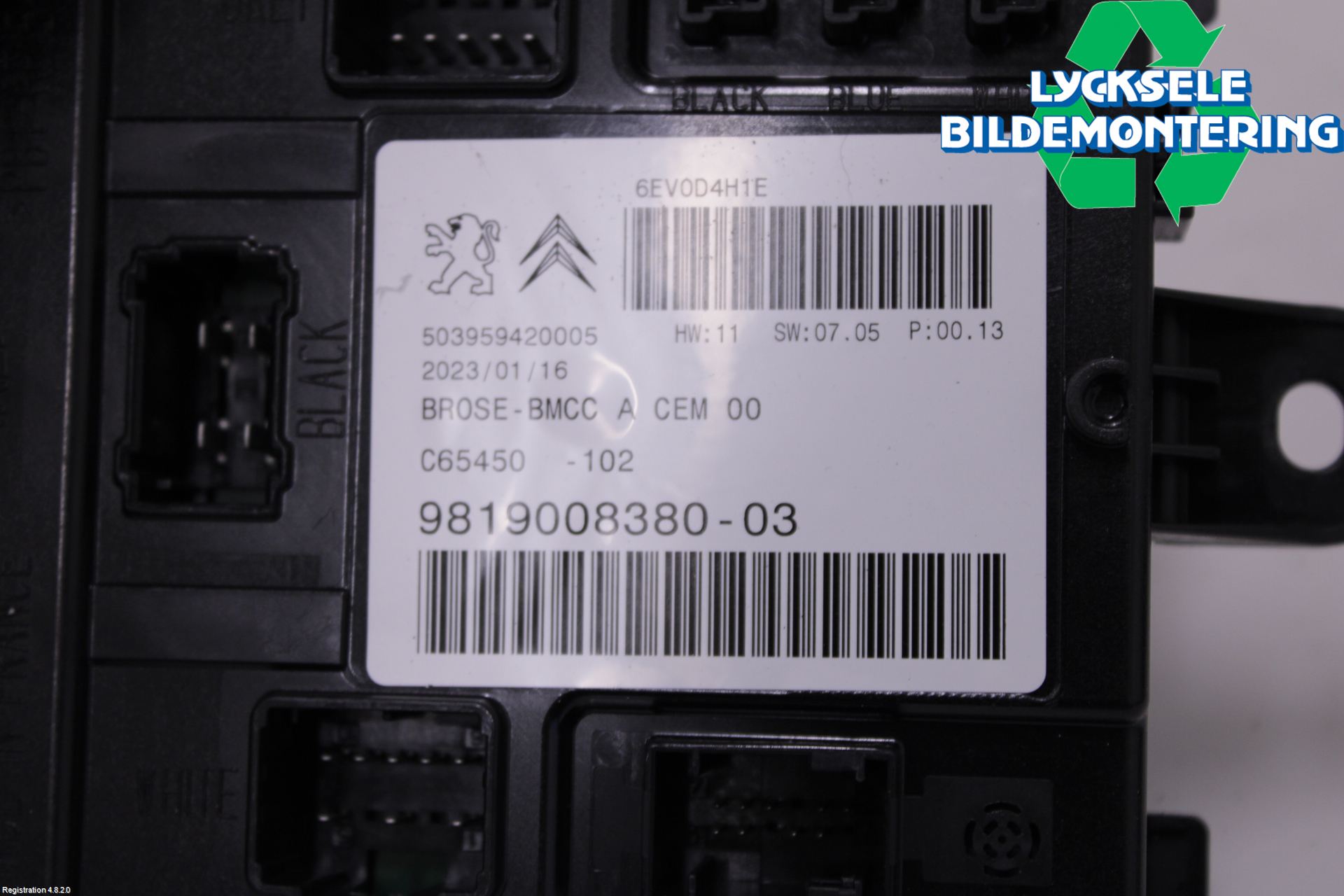 Citroen C5 AIRCROSS 19- Styrenhet Baklucka