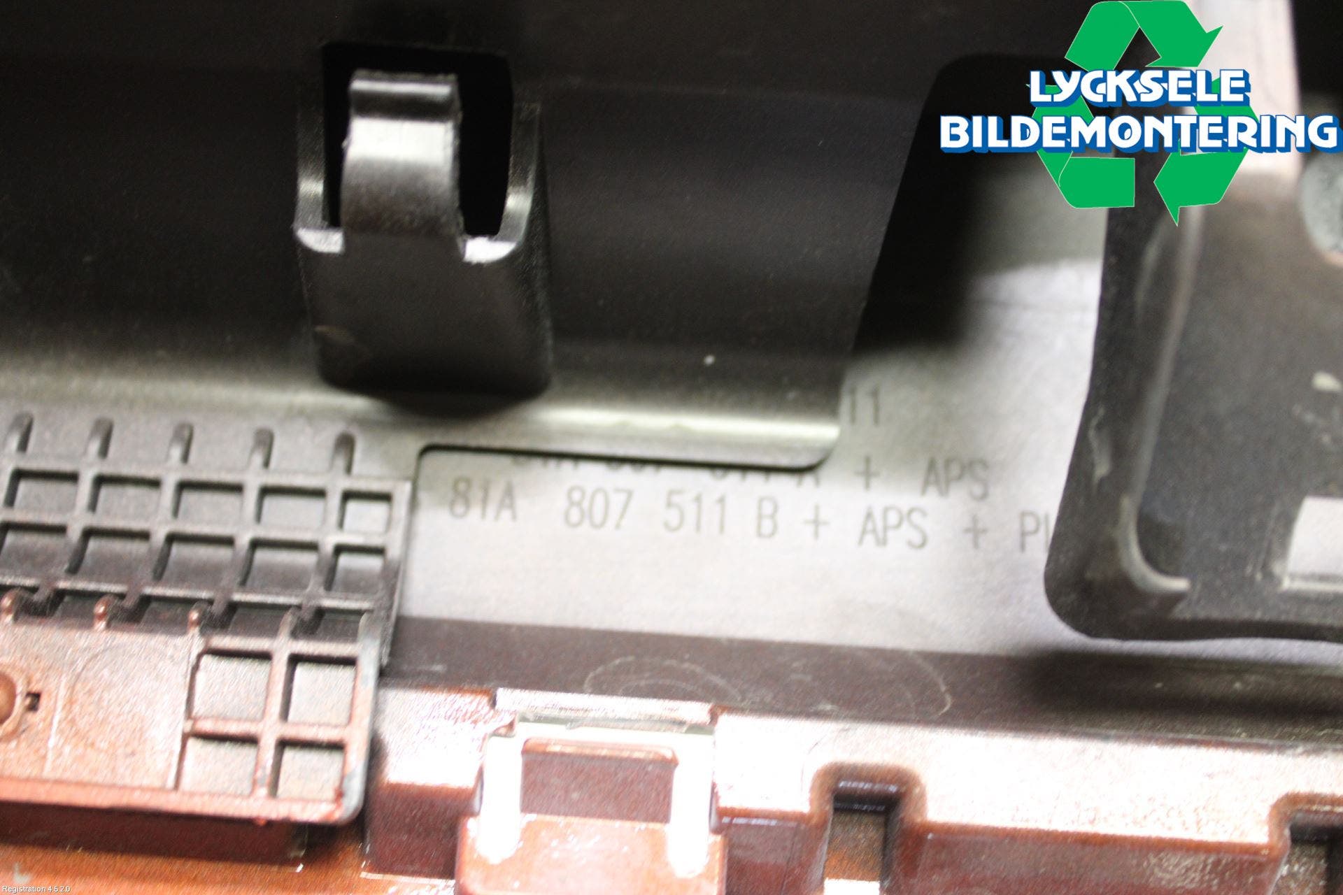 Audi Q2/SQ2 17- Stötfångarbeklädnad Bak