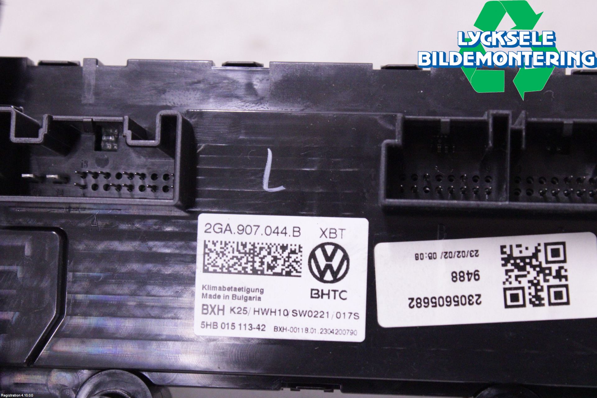 Volkswagen VW T-ROC 18- Ac Styrenhet Ac Manöveren