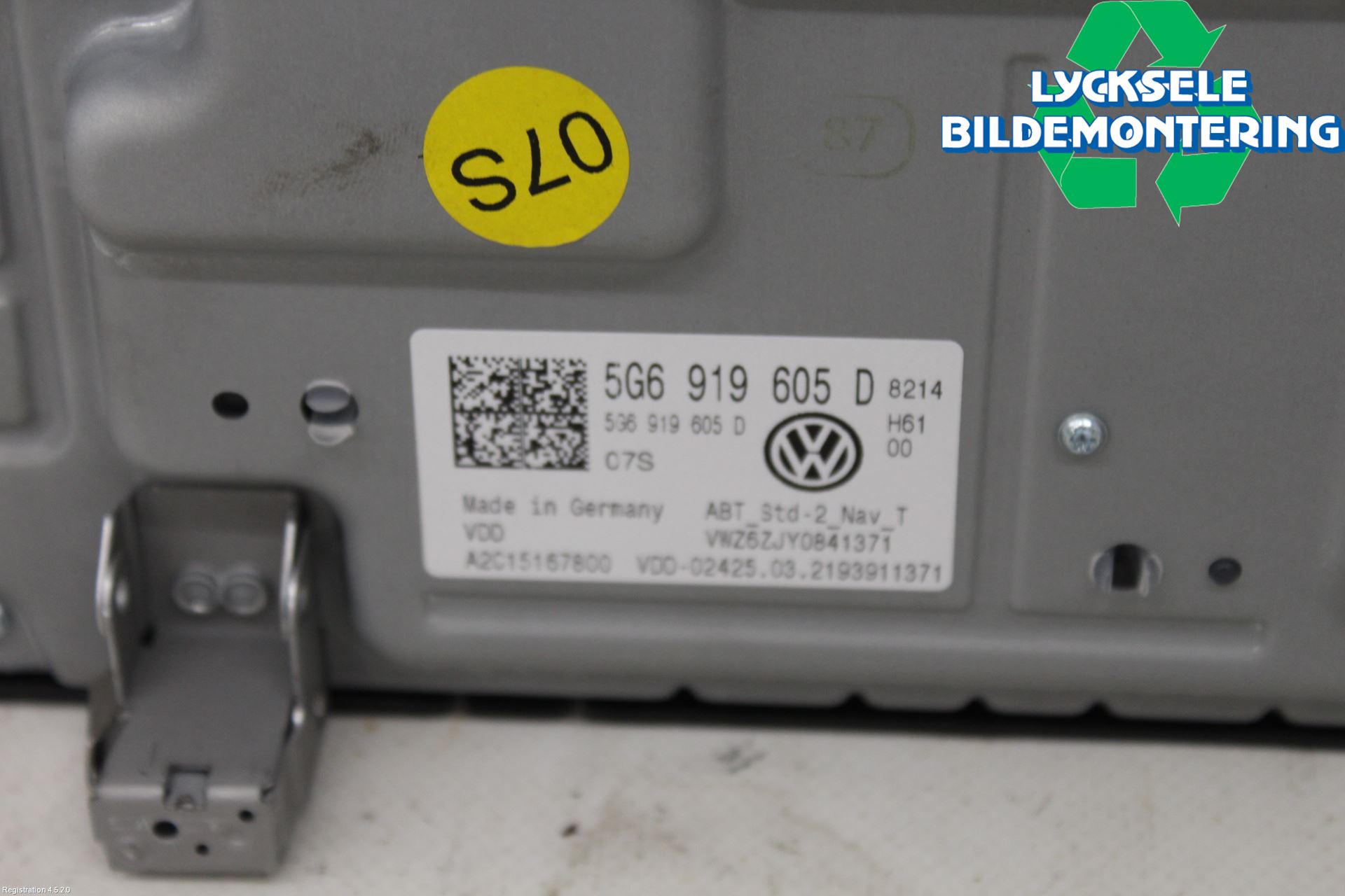 Volkswagen VW TRANSP/CARAVELLE (T6) 16-22 Bildskärm