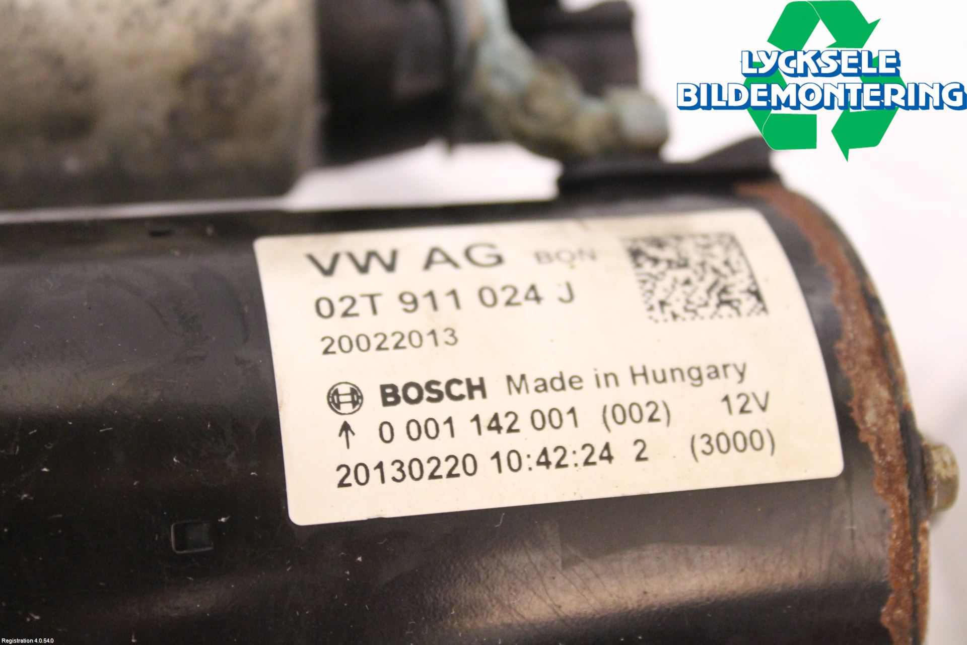 Skoda RAPID Startmotor