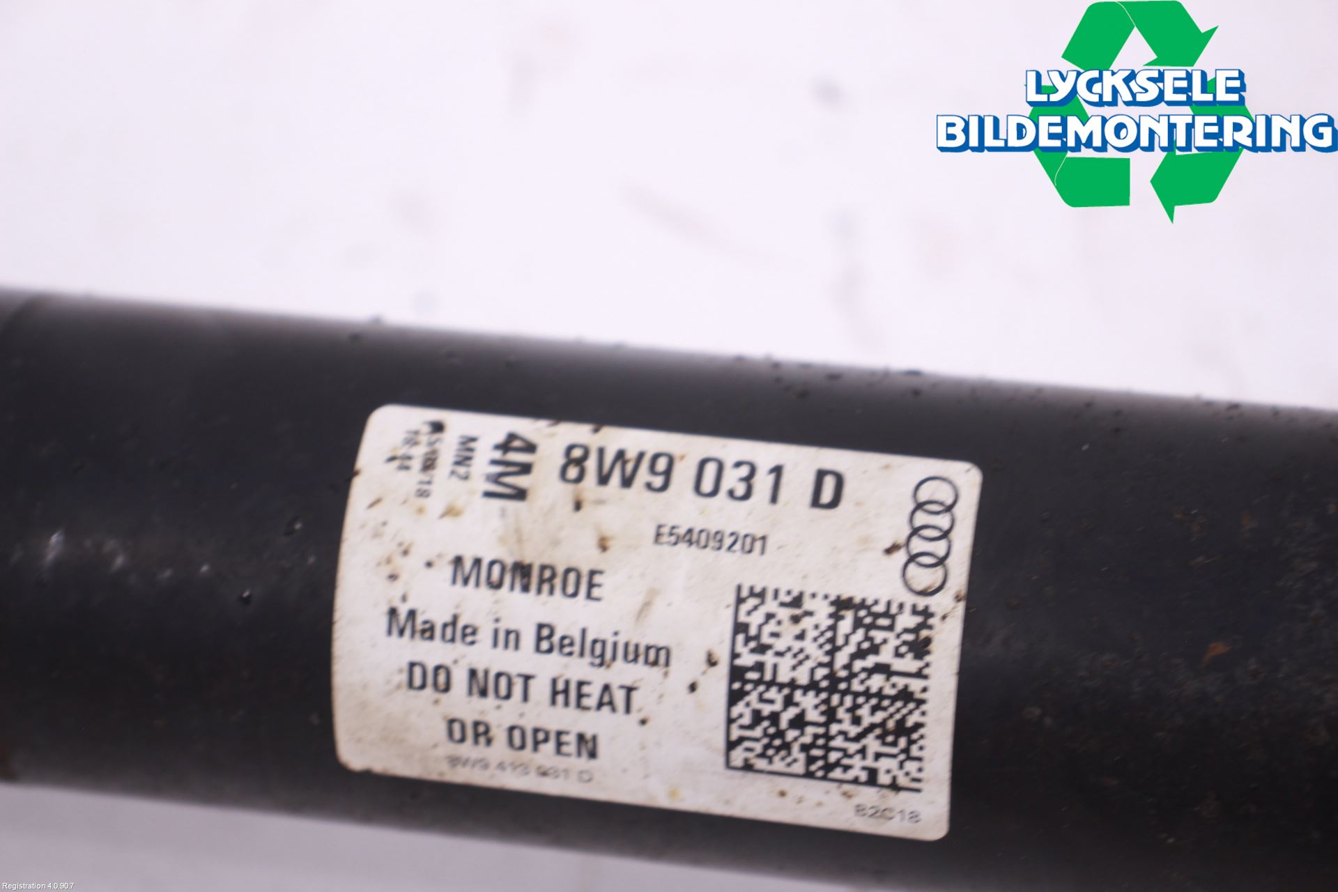 Audi A4 ALLROAD 17- Fjäderben Fram Vänster