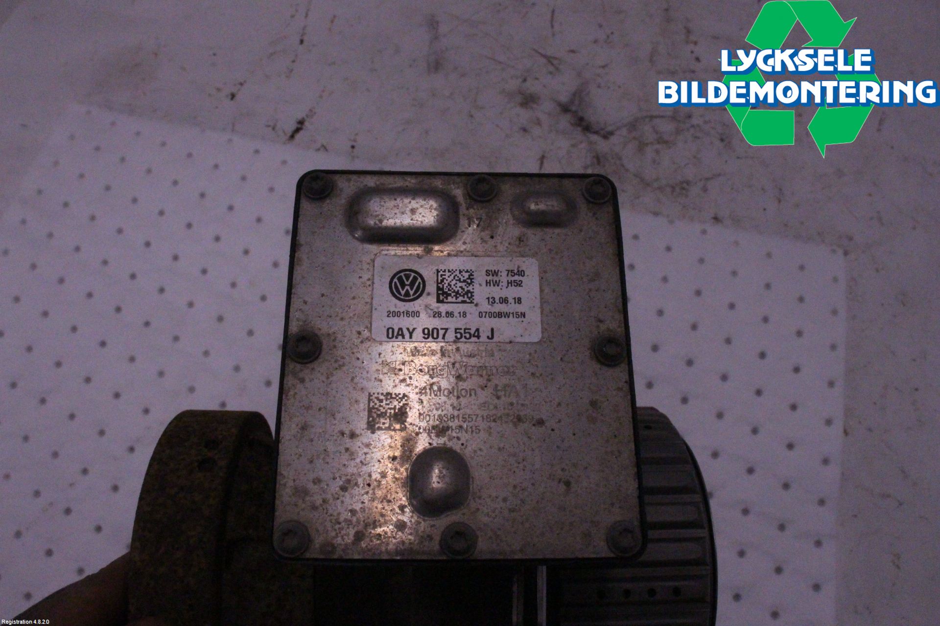 Volkswagen VW CADDY 16-20 Bakväxel-Diff