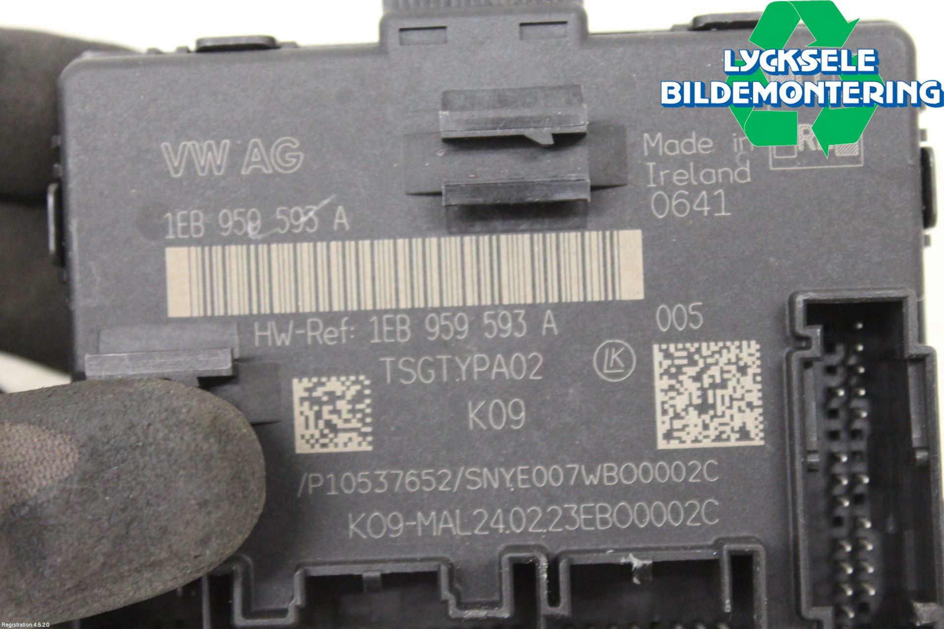 Skoda ENYAQ iV 21- Styrenhet Dörr