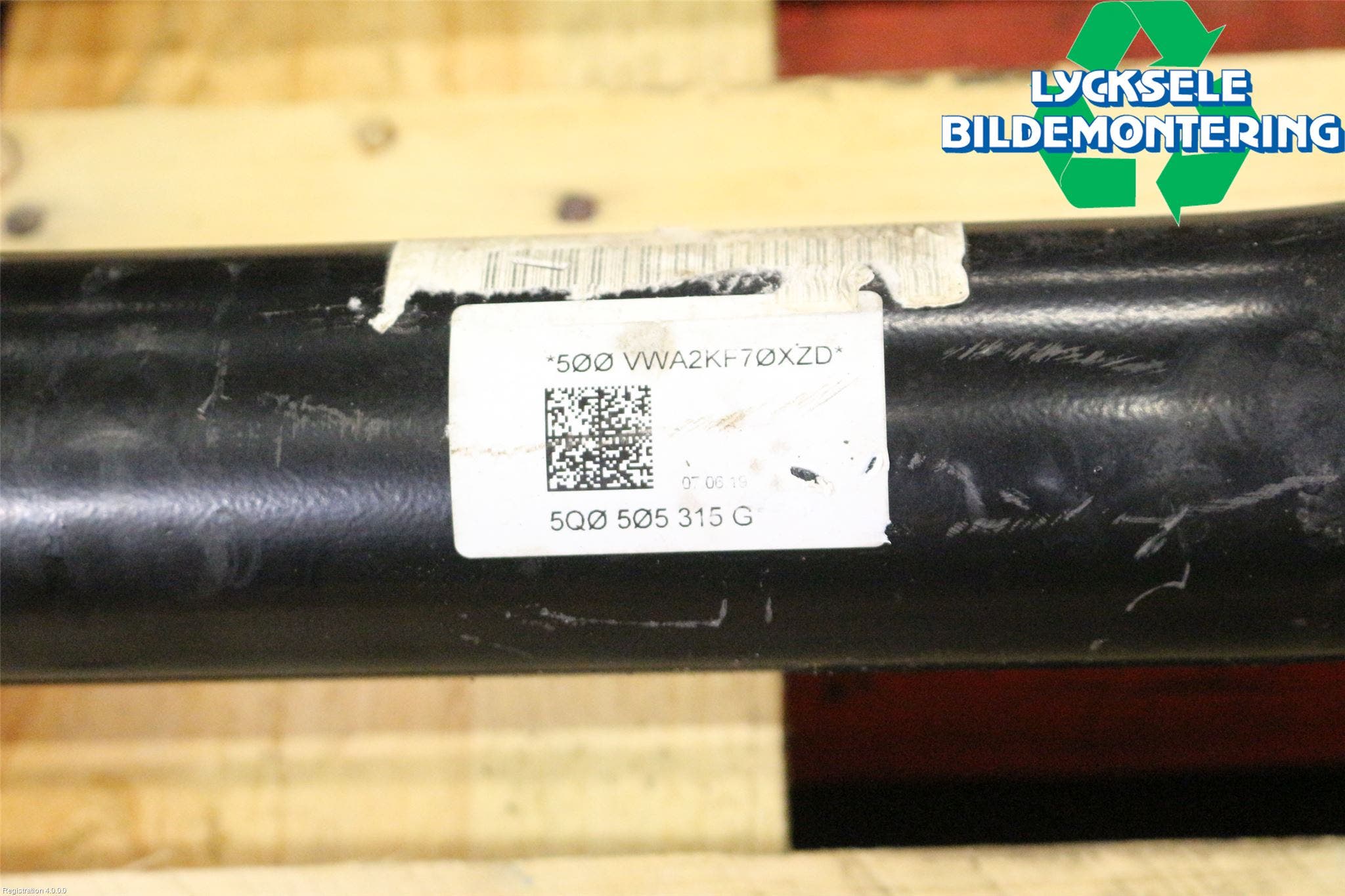 Audi A3/S3 8V 13-20 Bakaxelbalk