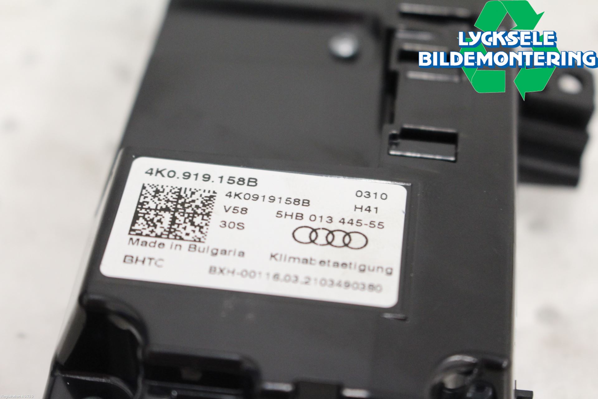 Audi A6 F2/C8 19- Ac Styrenhet Ac Manöveren