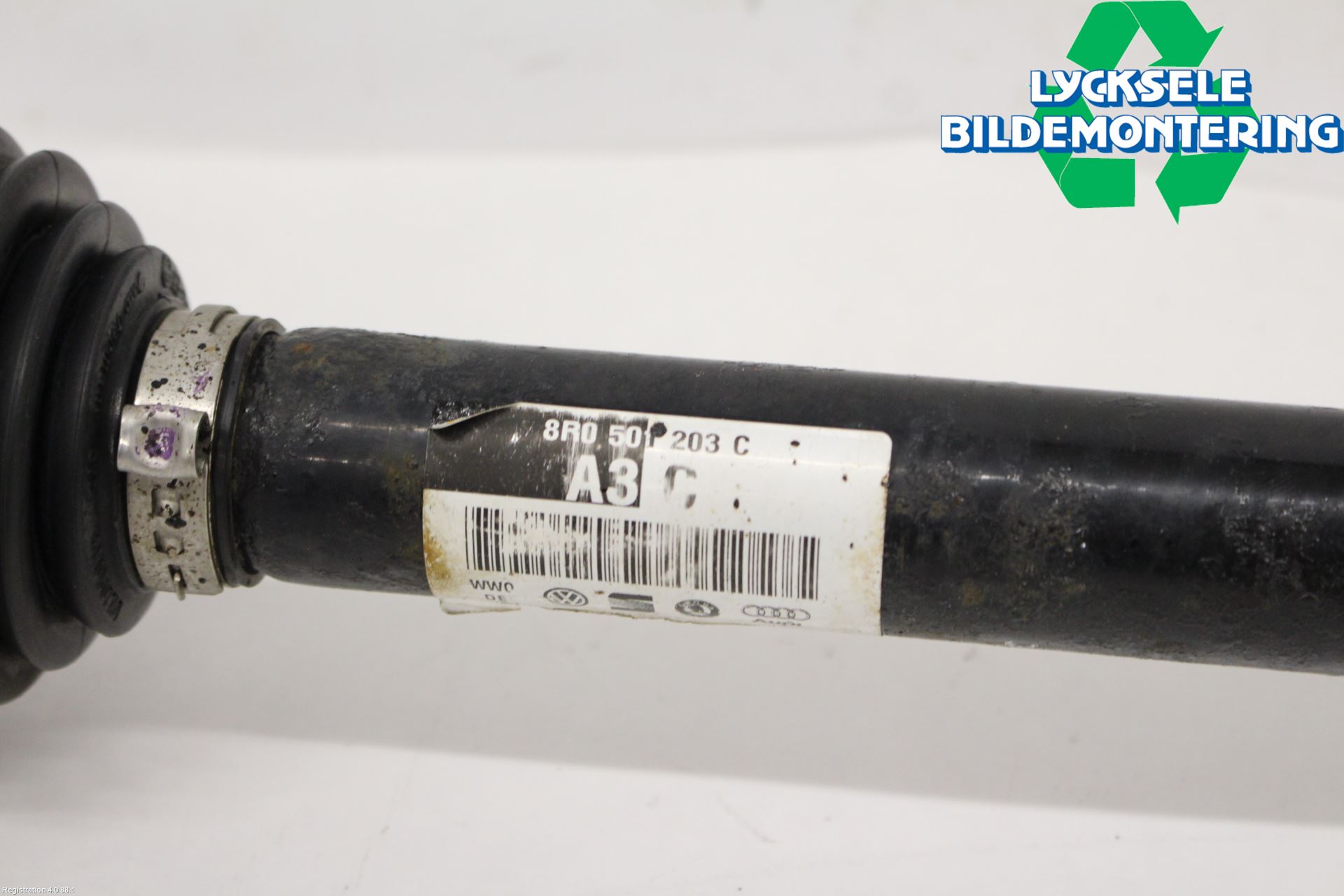 Audi A6/S6 4G 11-18 Drivaxel Bak Höger