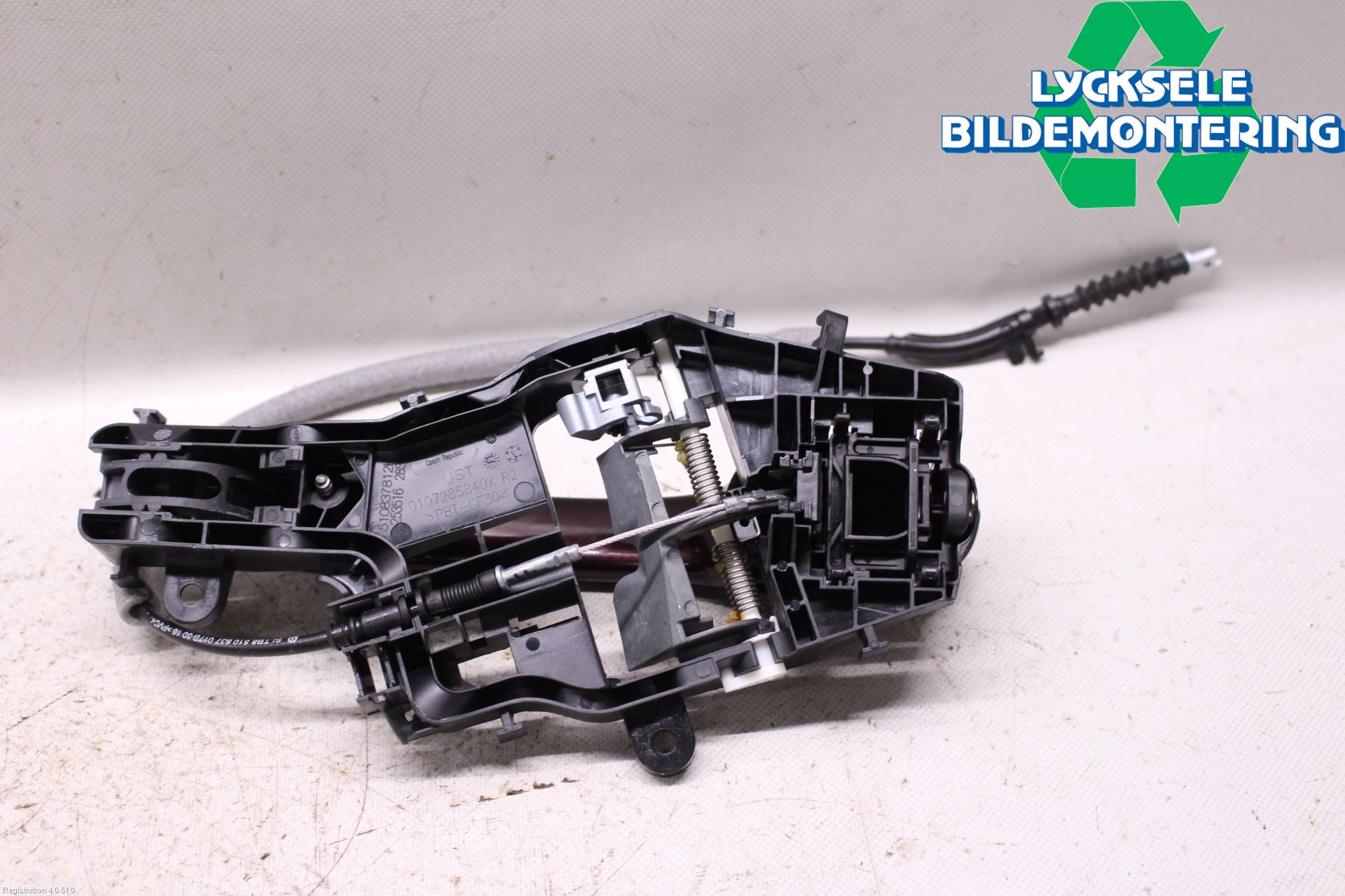 Volkswagen VW PASSAT 15-19 Dörrhandtag Yttre Hö