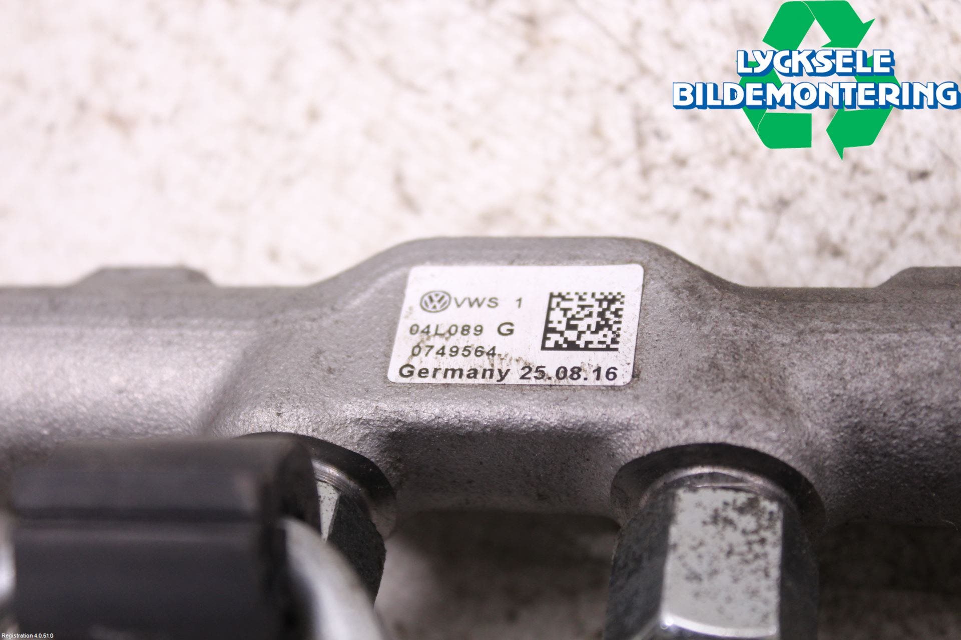 Volkswagen VW PASSAT 15-19 Inj. Fuelrail