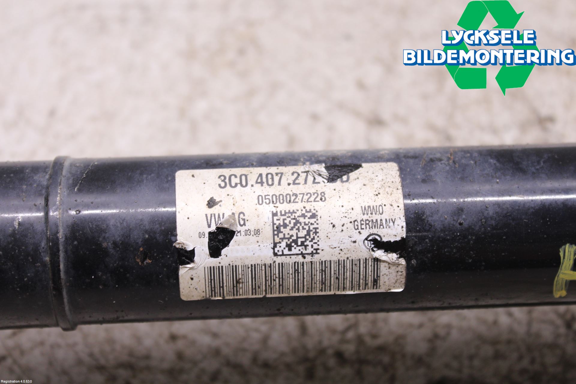 Skoda OCTAVIA (5E) 13-20 Drivaxel Fram Höger