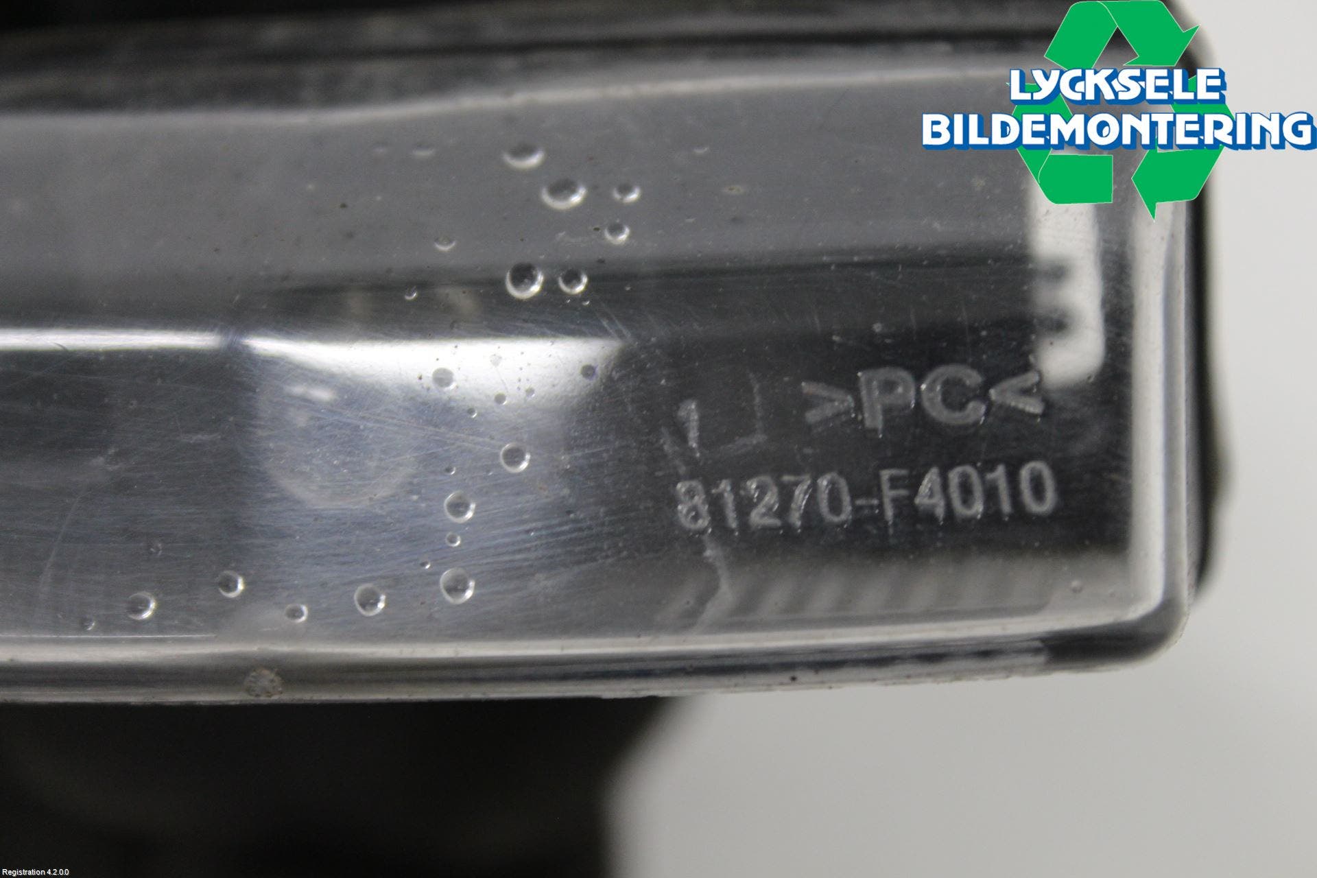 Toyota C-HR 16-23 Skylt Belysning