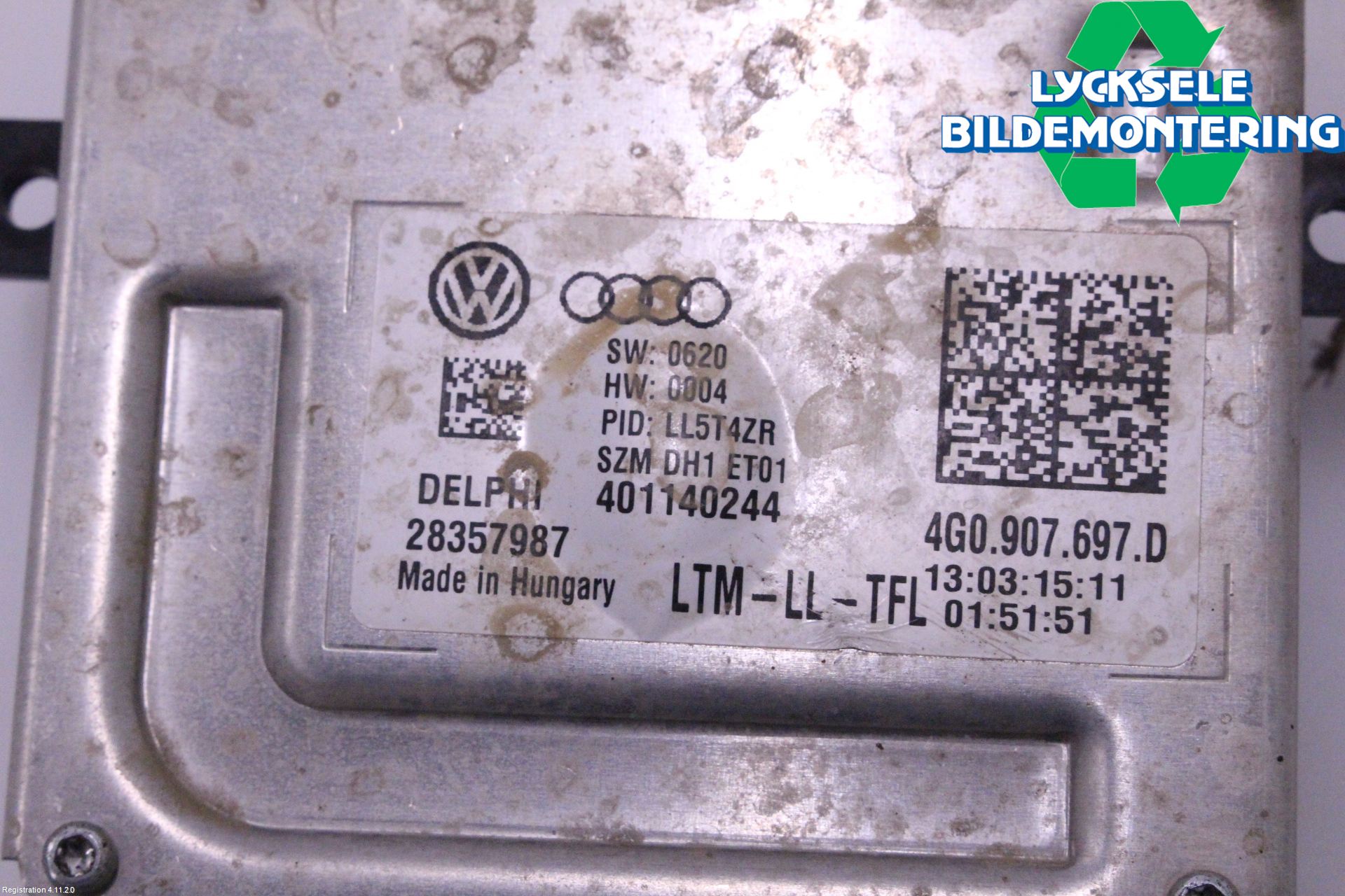 Skoda OCTAVIA (5E) 13-20 Styrenhet Strålkastare