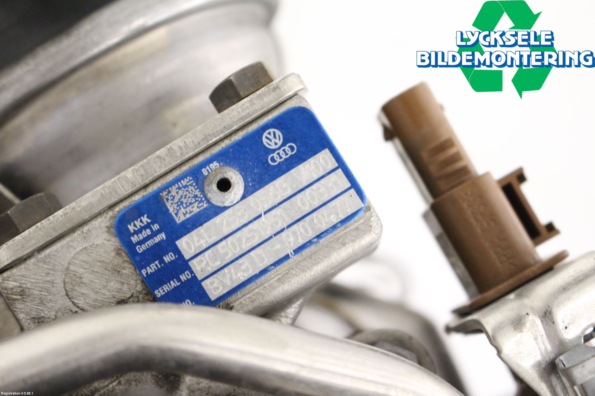 Volkswagen VW PASSAT 15-19 Turboaggregat