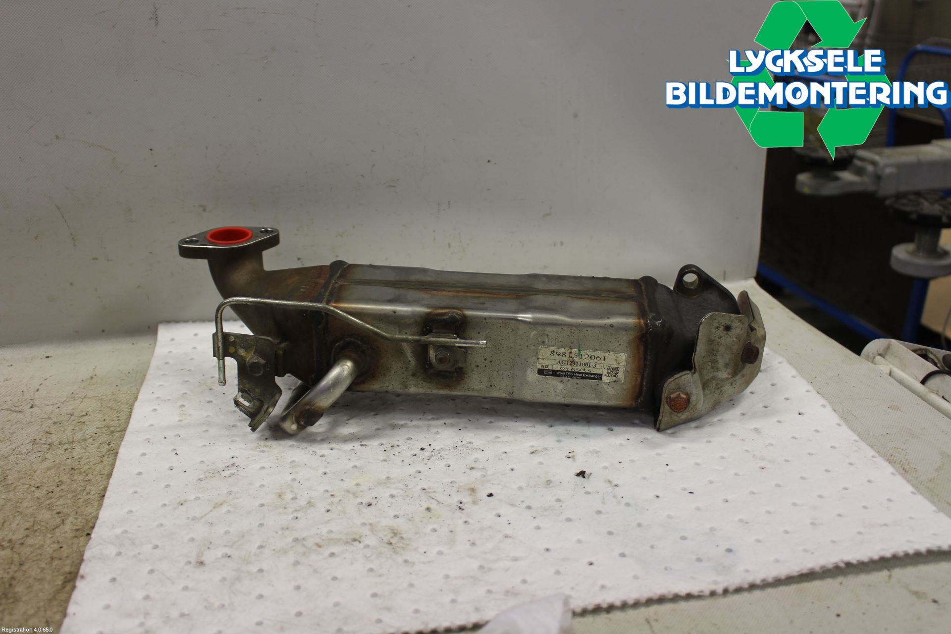 Isuzu D-MAX Avgaskylare