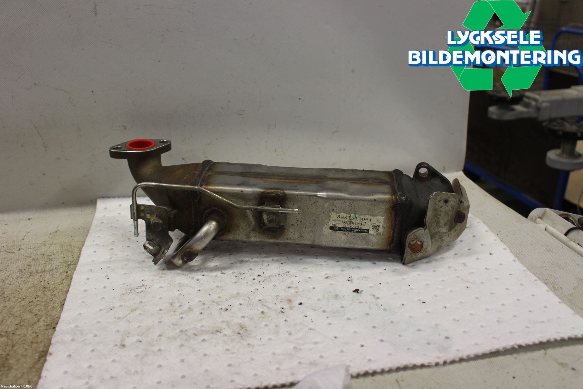 Isuzu D-MAX Avgaskylare