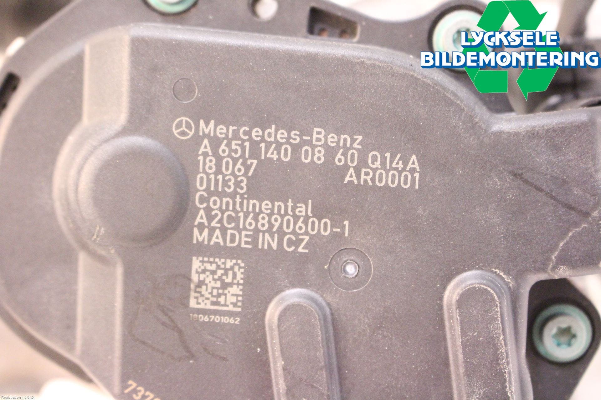 Mercedes-Benz MB C-KLASS (W205) 14-21 Avgaskylare