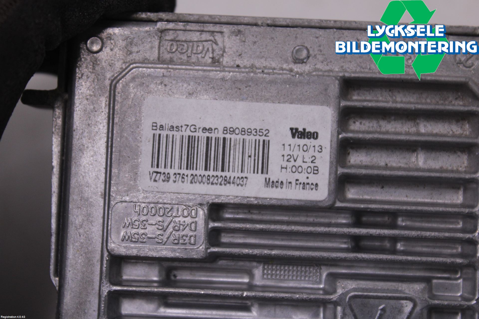 Ford KUGA 13-16 Styrenhet Strålkastare