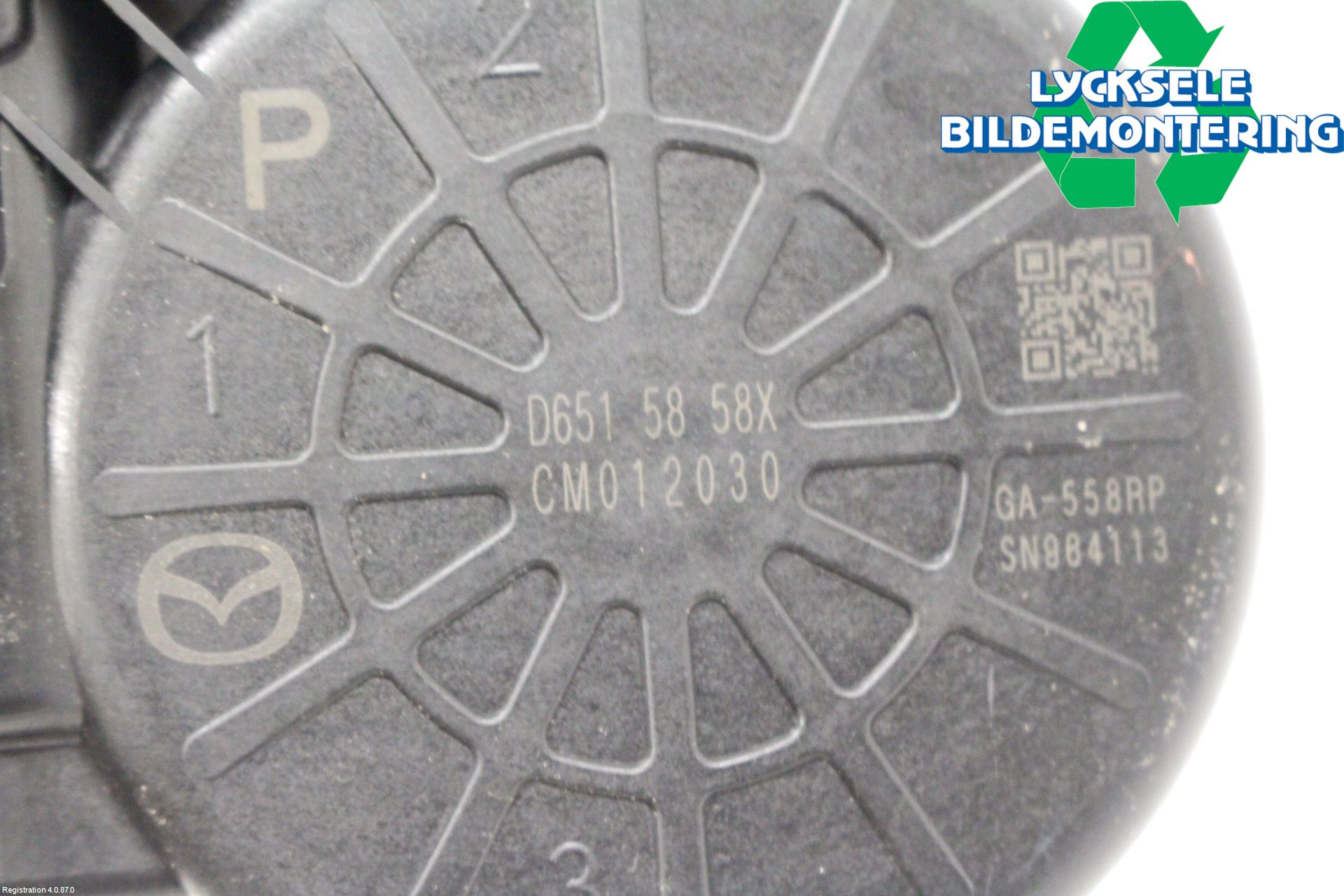 Mazda 6 13- Fönsterhissmotor