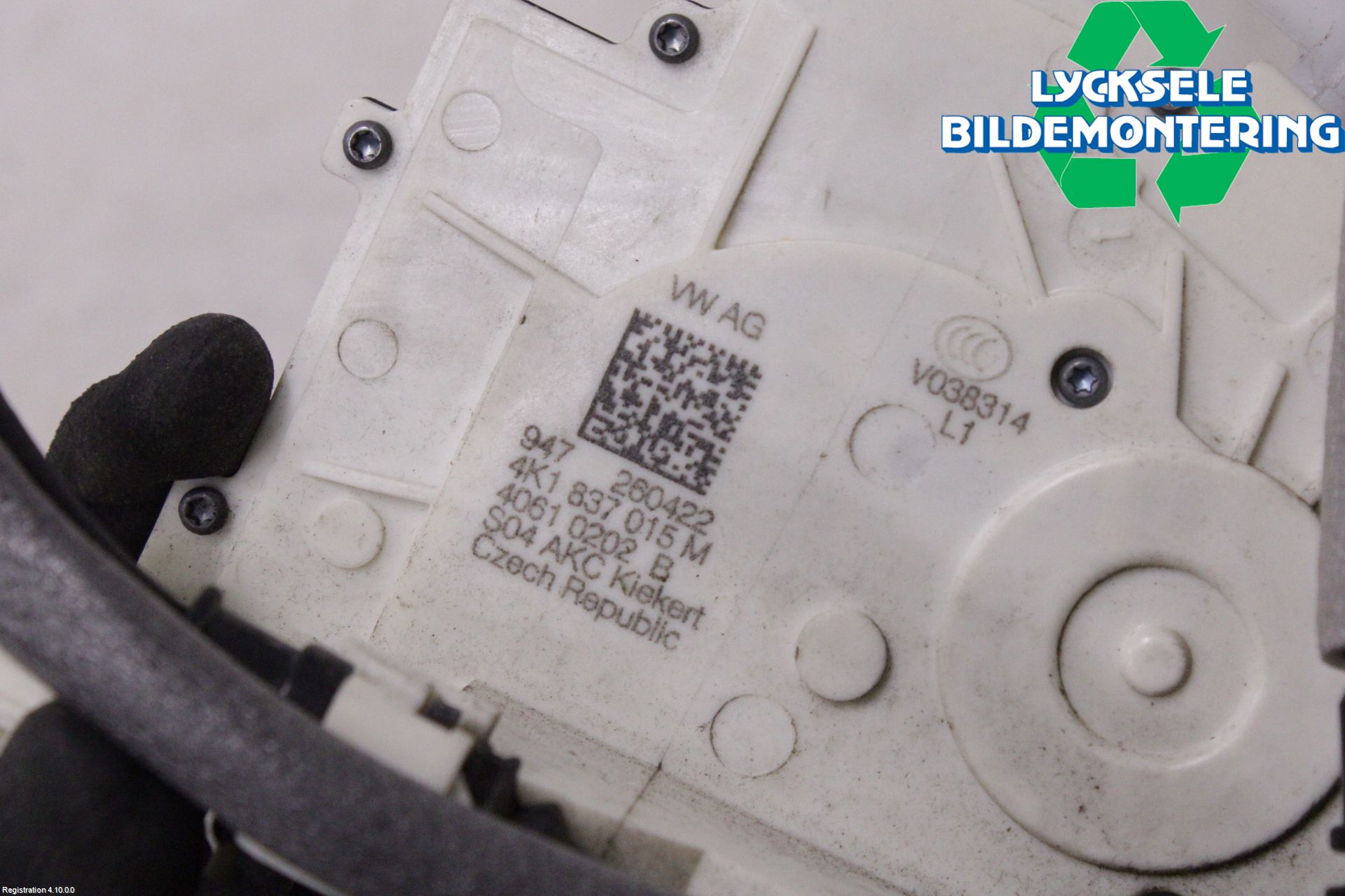 Volkswagen VW ID.4 21- Låskista-Dörrlås