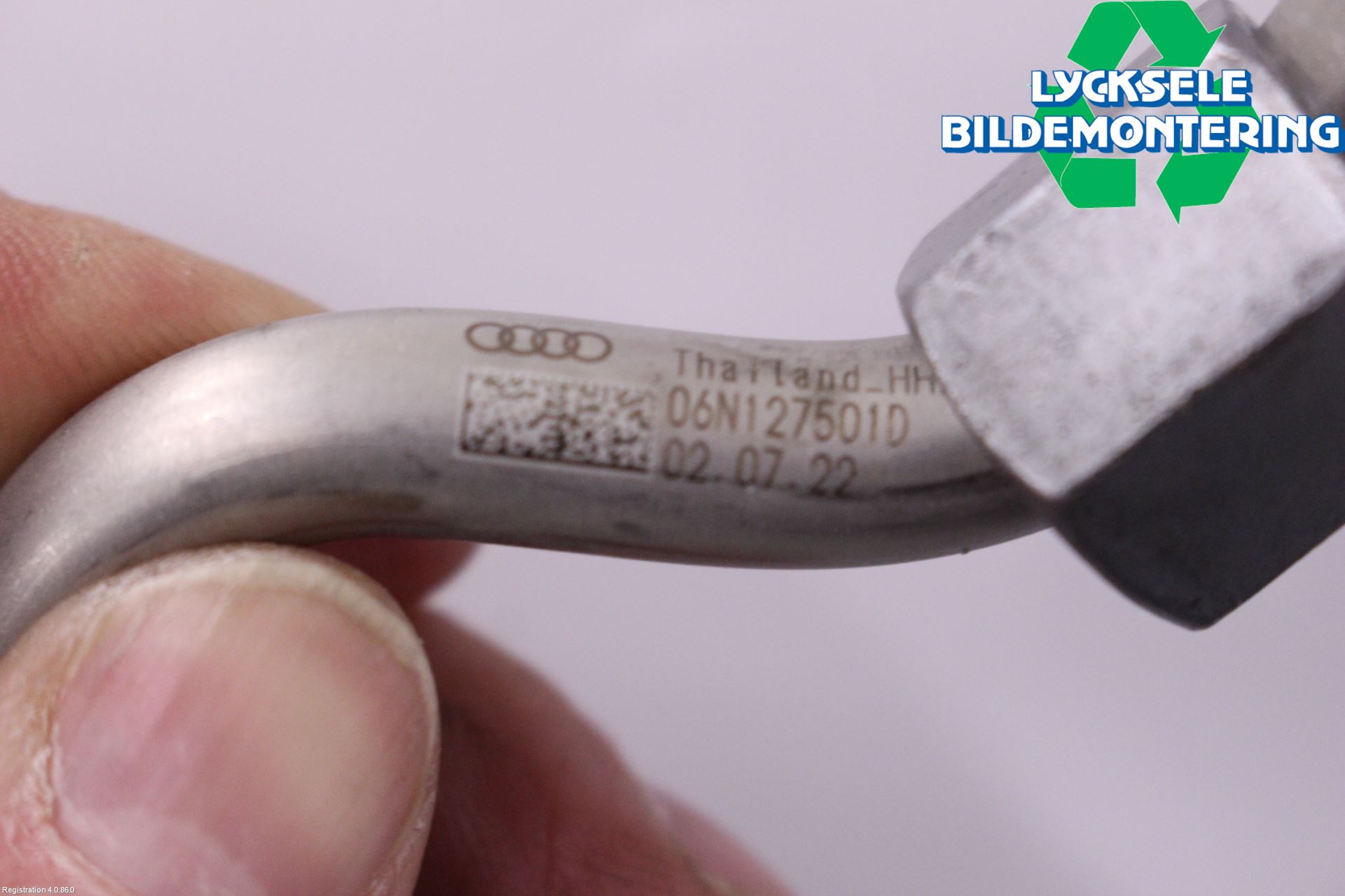 Audi A4/S4 B9 20- Injspridarrör