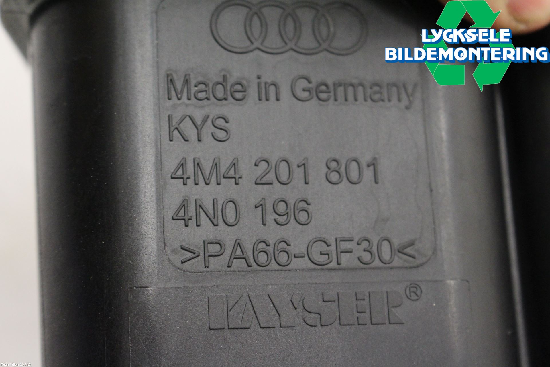 Audi A7 Sportback 4K 18- Kolkanister Ventil